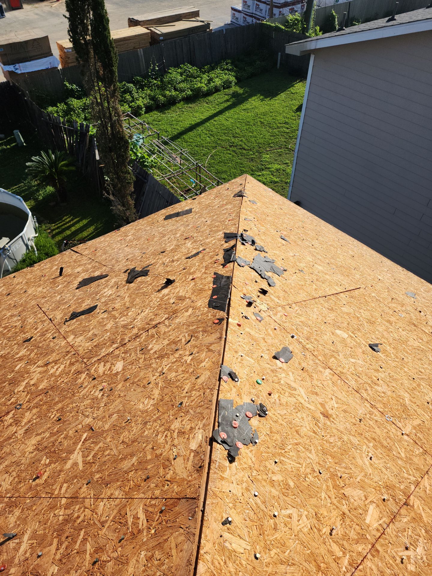 Residential Roofing Installation using Owen's Corning Duration (Lifetime) Shingles by Roof Repair Company