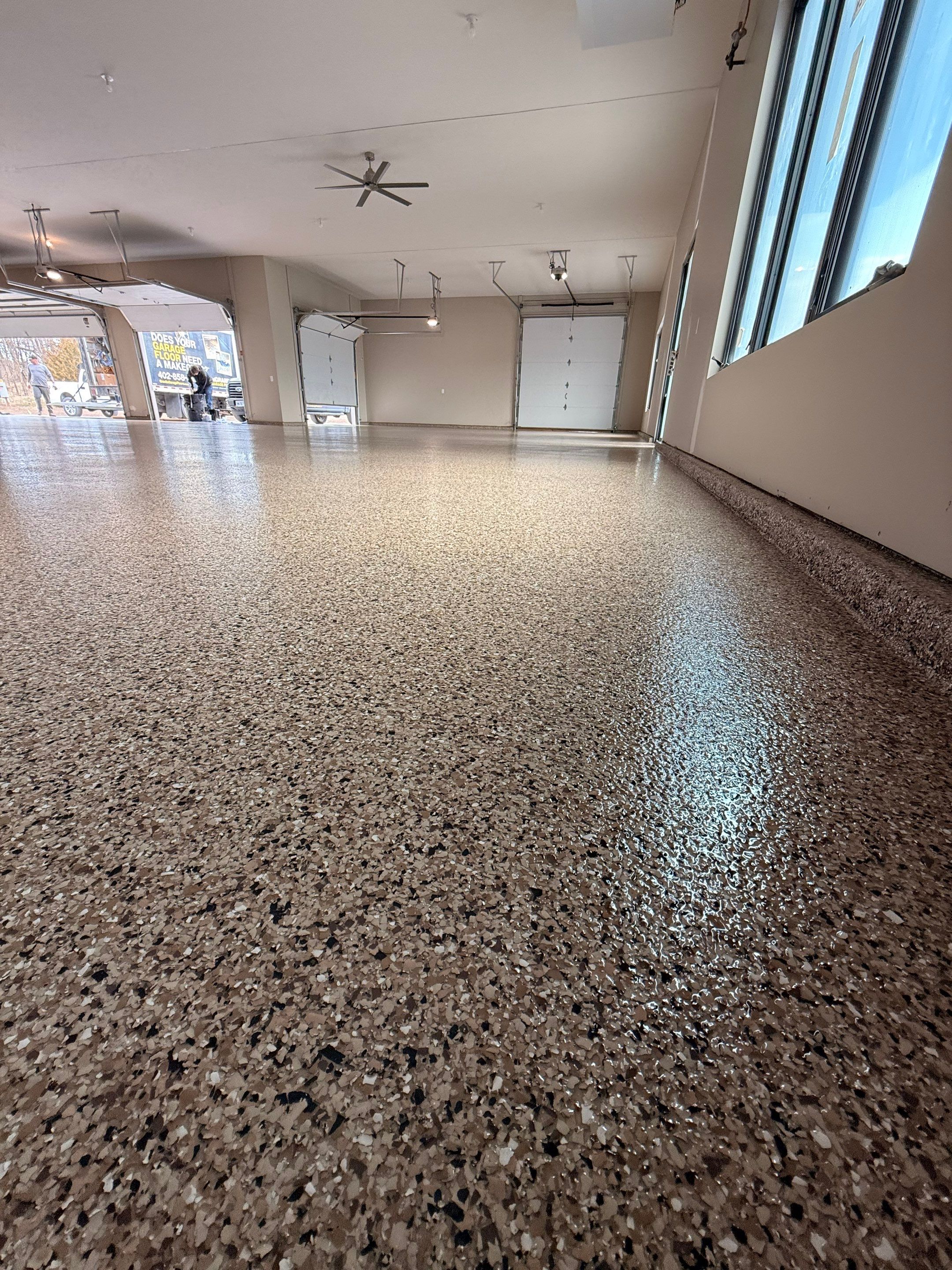 Baja Beige - 1/4" by Granite Garage Floors