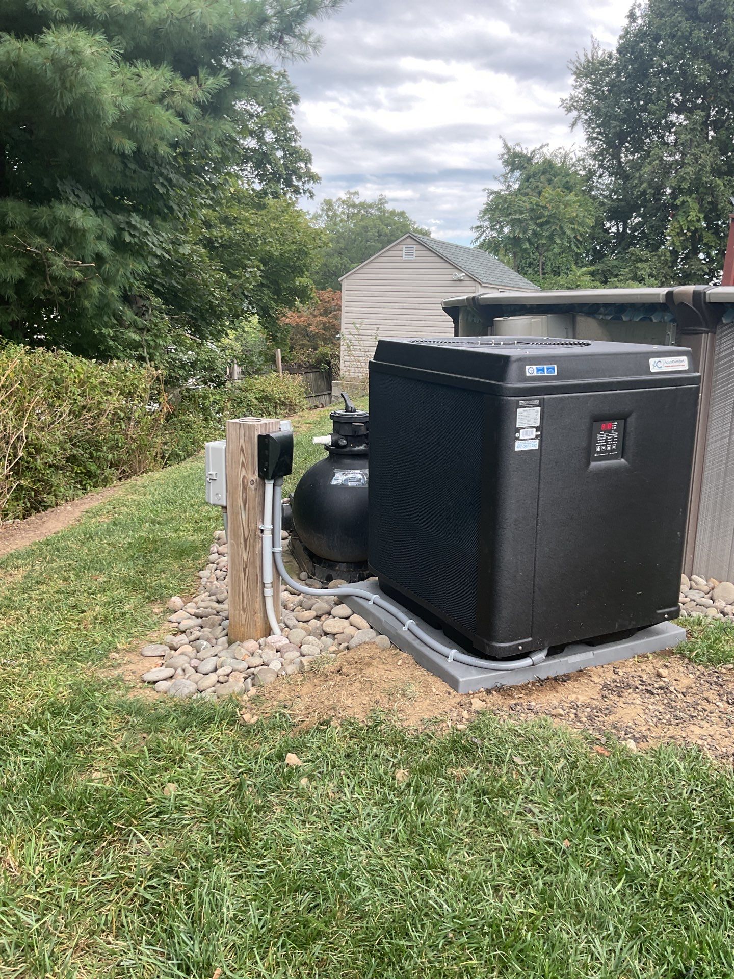 Pool Heat Pump Wiring & 200A Panel Upgrade by ZAM by ZAM Electric