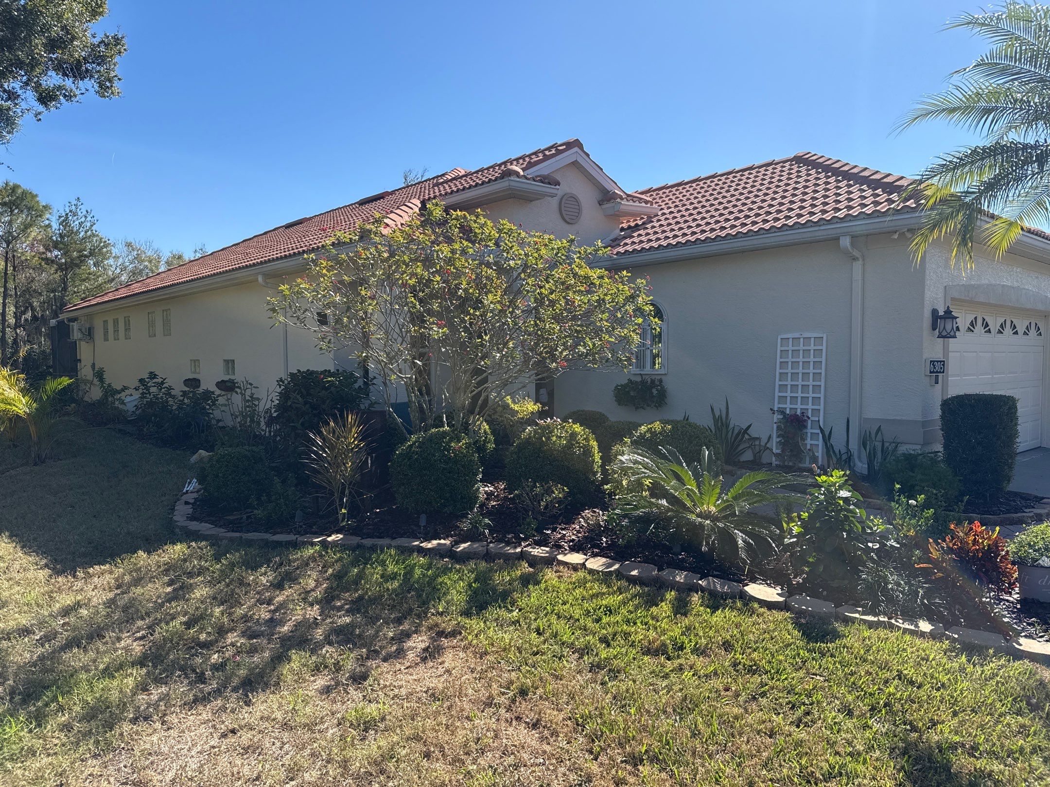 Barrel Tile Roof Cleaning in Tara – Bradenton, FL by Sunshine AquaWash