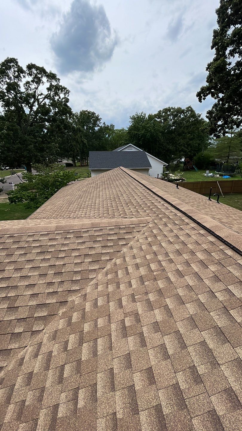 Residential Roofing Install - GAF Timberline HDZ Shingles - Color Shakewood  by Titan Commercial & Residential Roofing 