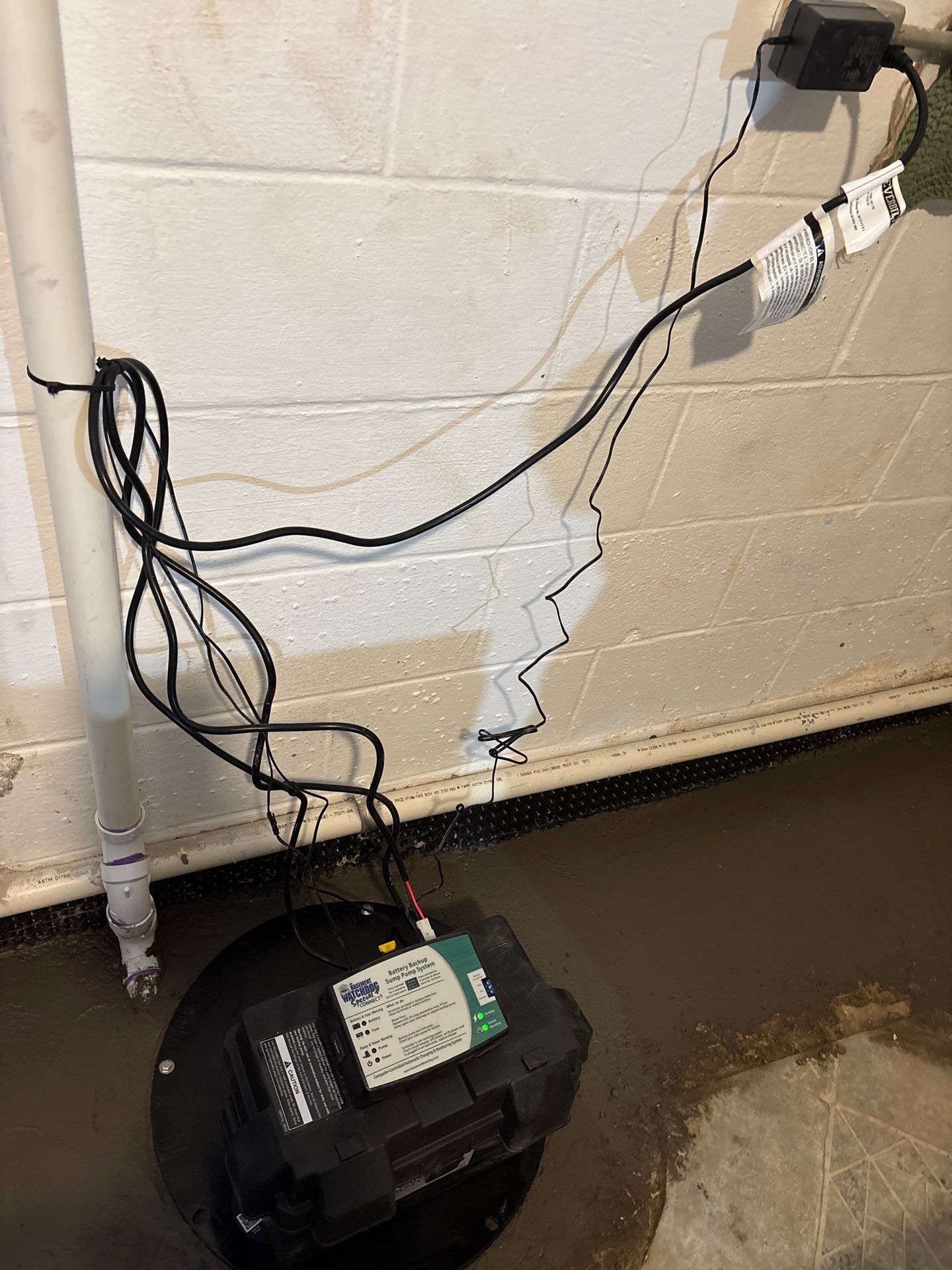 Drain Tile & a Sump Pump for our Property Management Partner by Waterproofing Northeast