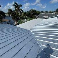 24ga 1.5" Mechanical Seam Mill Finish by Total Roofing System The Metal Roof Experts