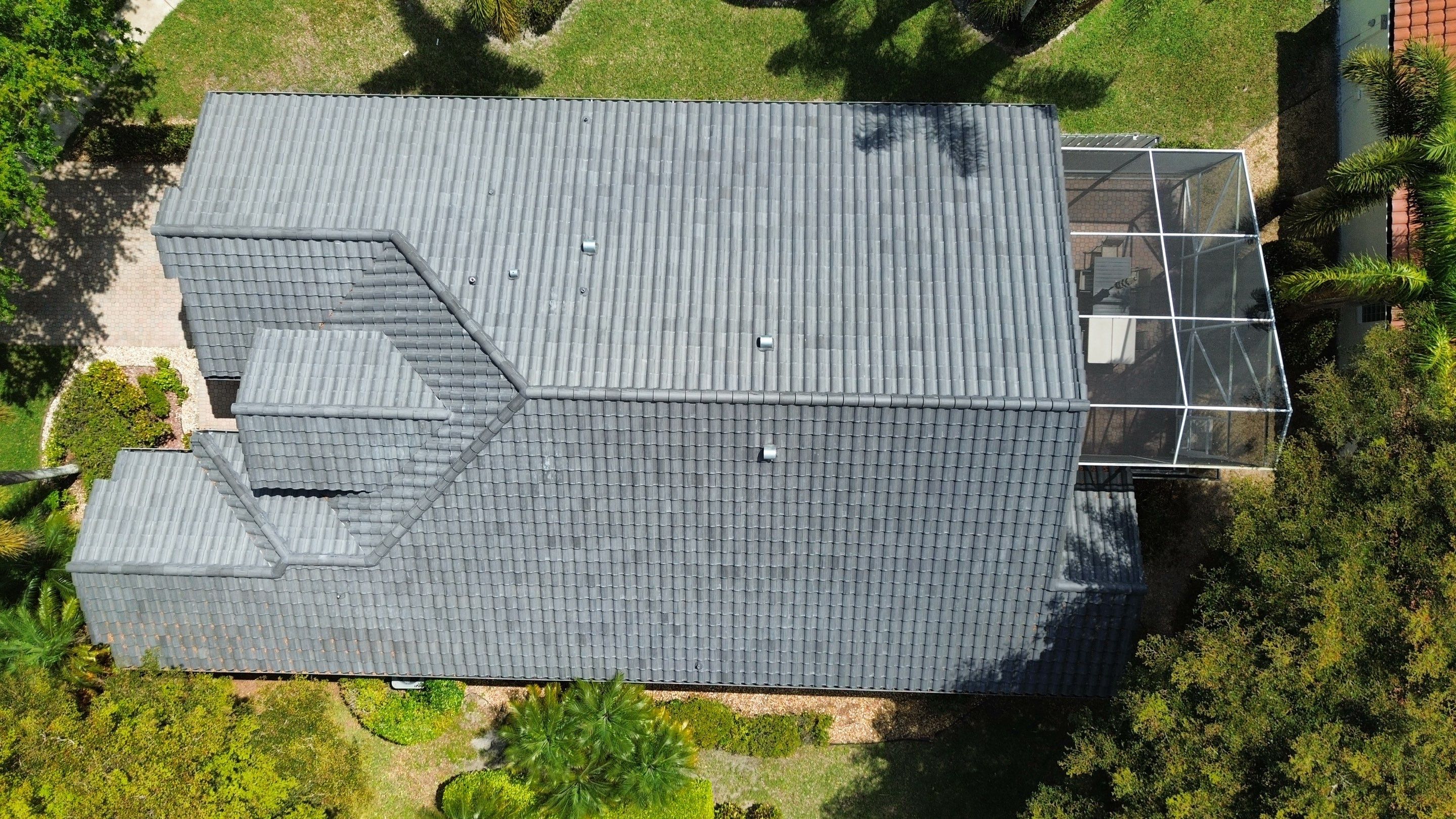 New Tile Roof in The Club Boynton Beach by Hercules Roofing
