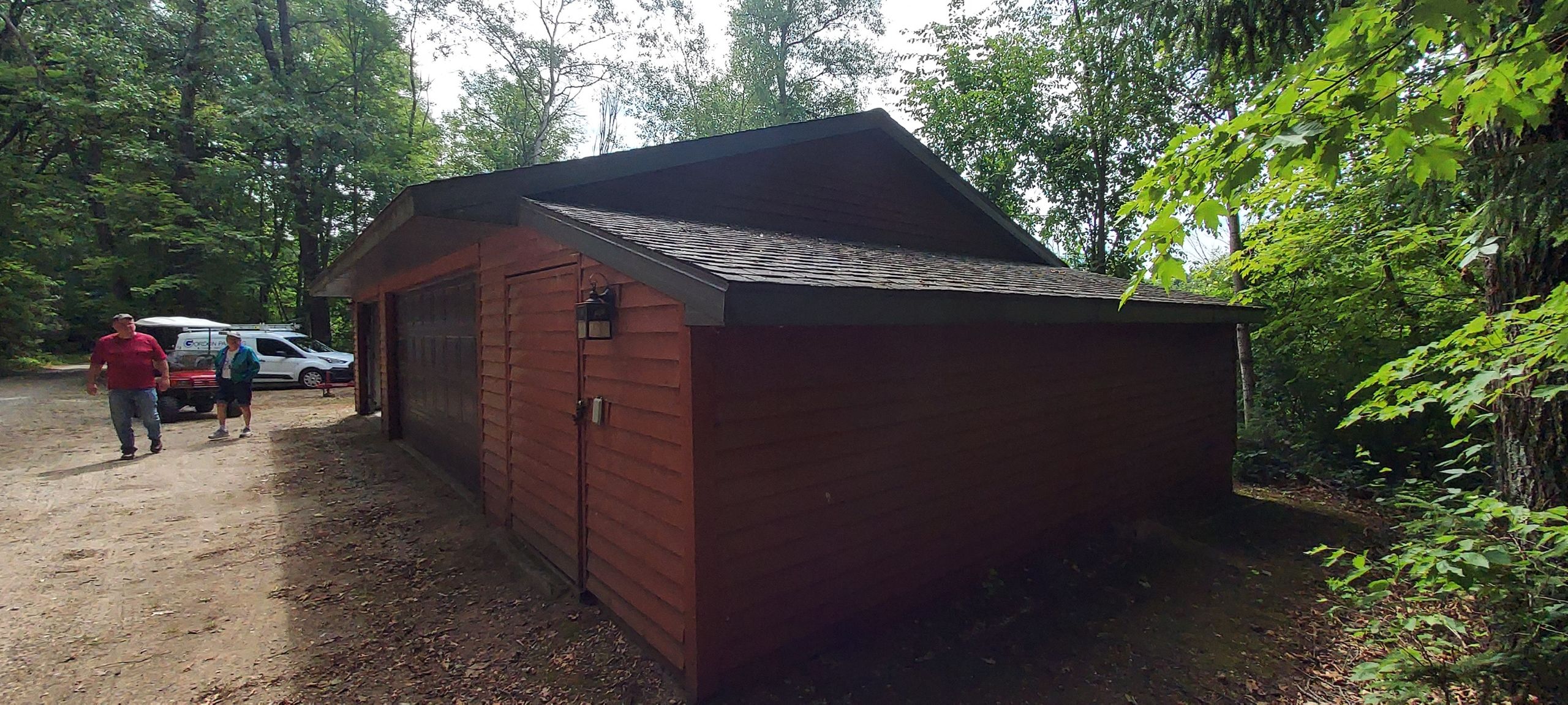 Color update with exterior staining and painting by Gordon Painting