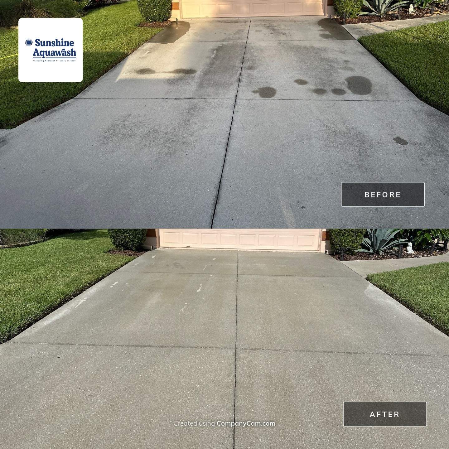 🏡 Pre-Sale House & Driveway Cleaning – Arbor Creek, Palmetto, FL by Sunshine AquaWash
