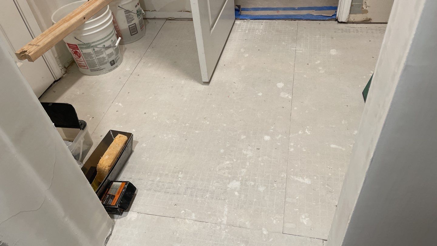 Full Bathroom Remodel by First United Roofing & Construction