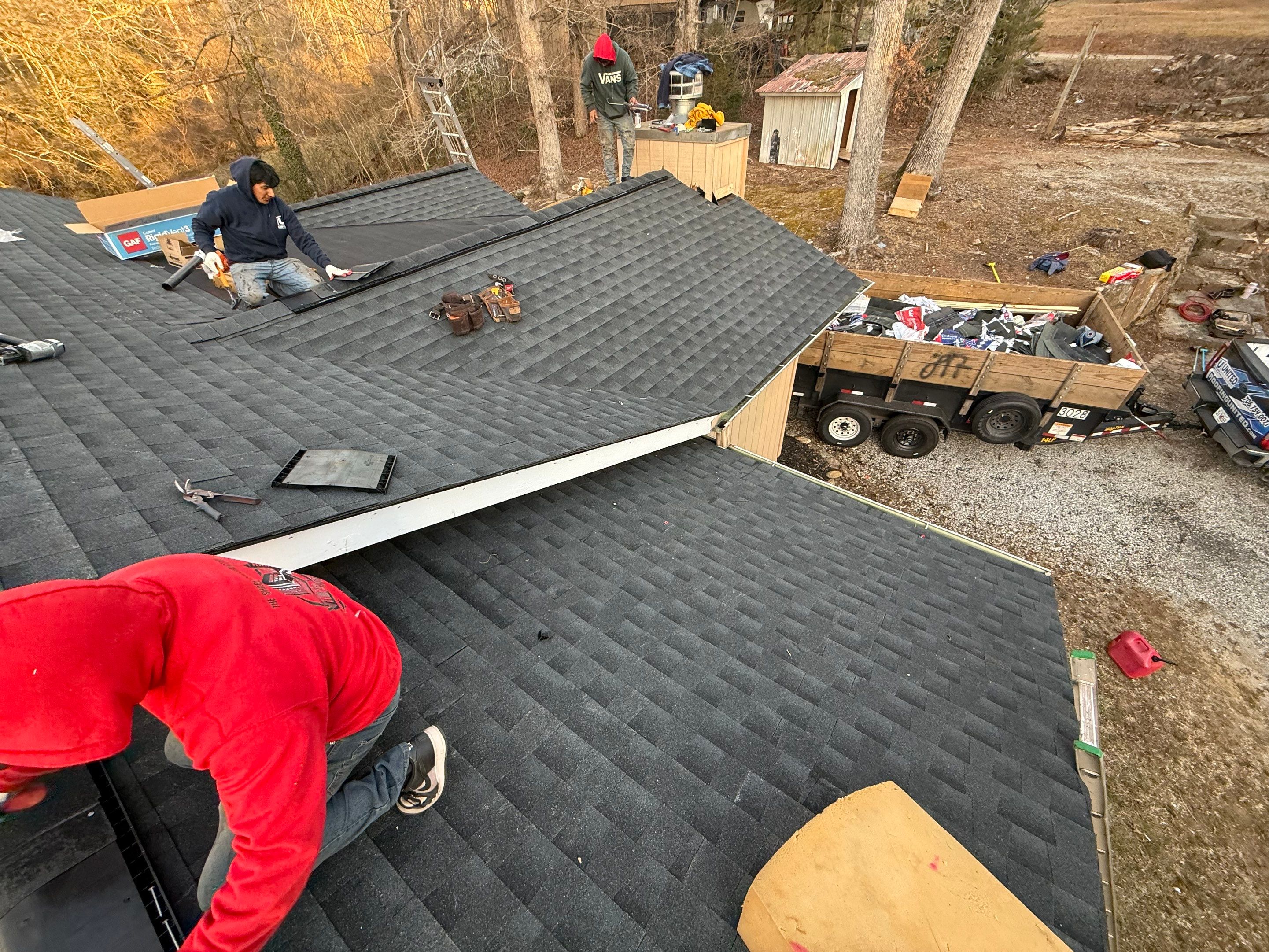 The Finchers by United Contracting and Roofing