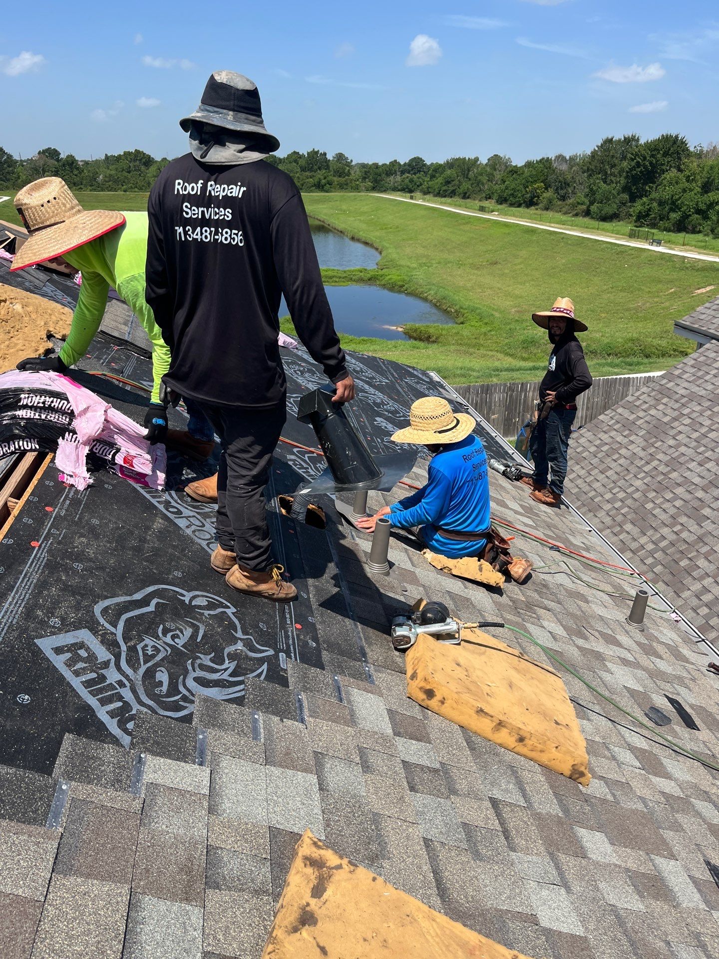 Residential Roofing Installation using Owen's Corning Duration (Lifetime) Shingles by Roof Repair Services LLC