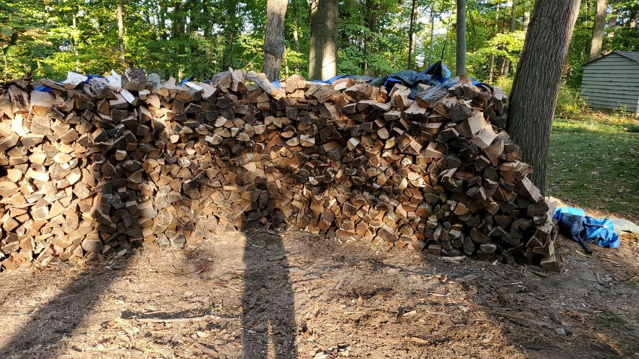 Firewood Delivery  using Seasoned Firewood by Mike Jones & Sons Tree Service LLC 