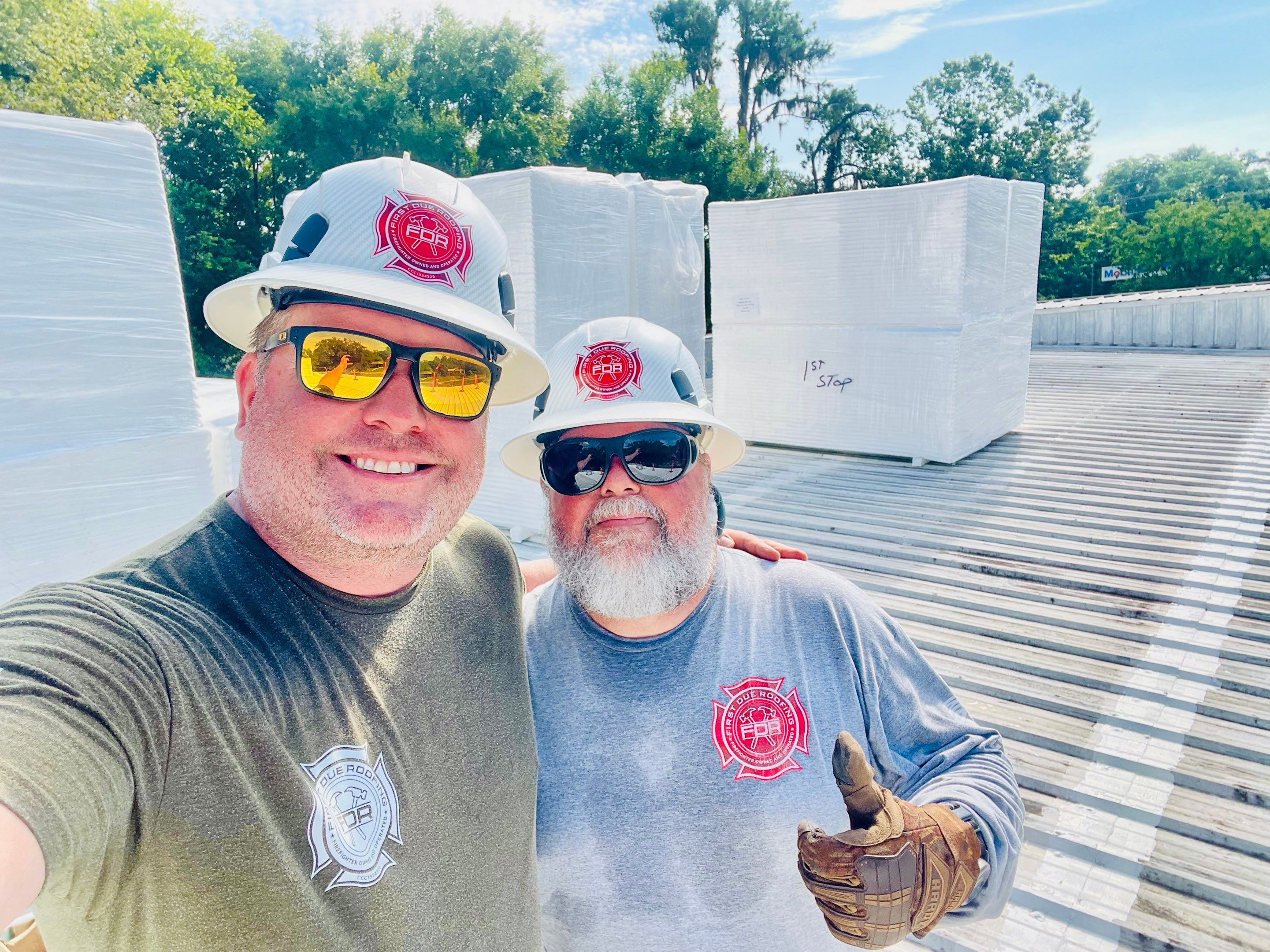 Commercial Recovery TPO Roof by First Due Roofing