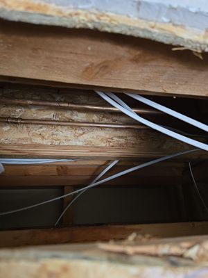 Fixing Pipe Leak in Ceiling