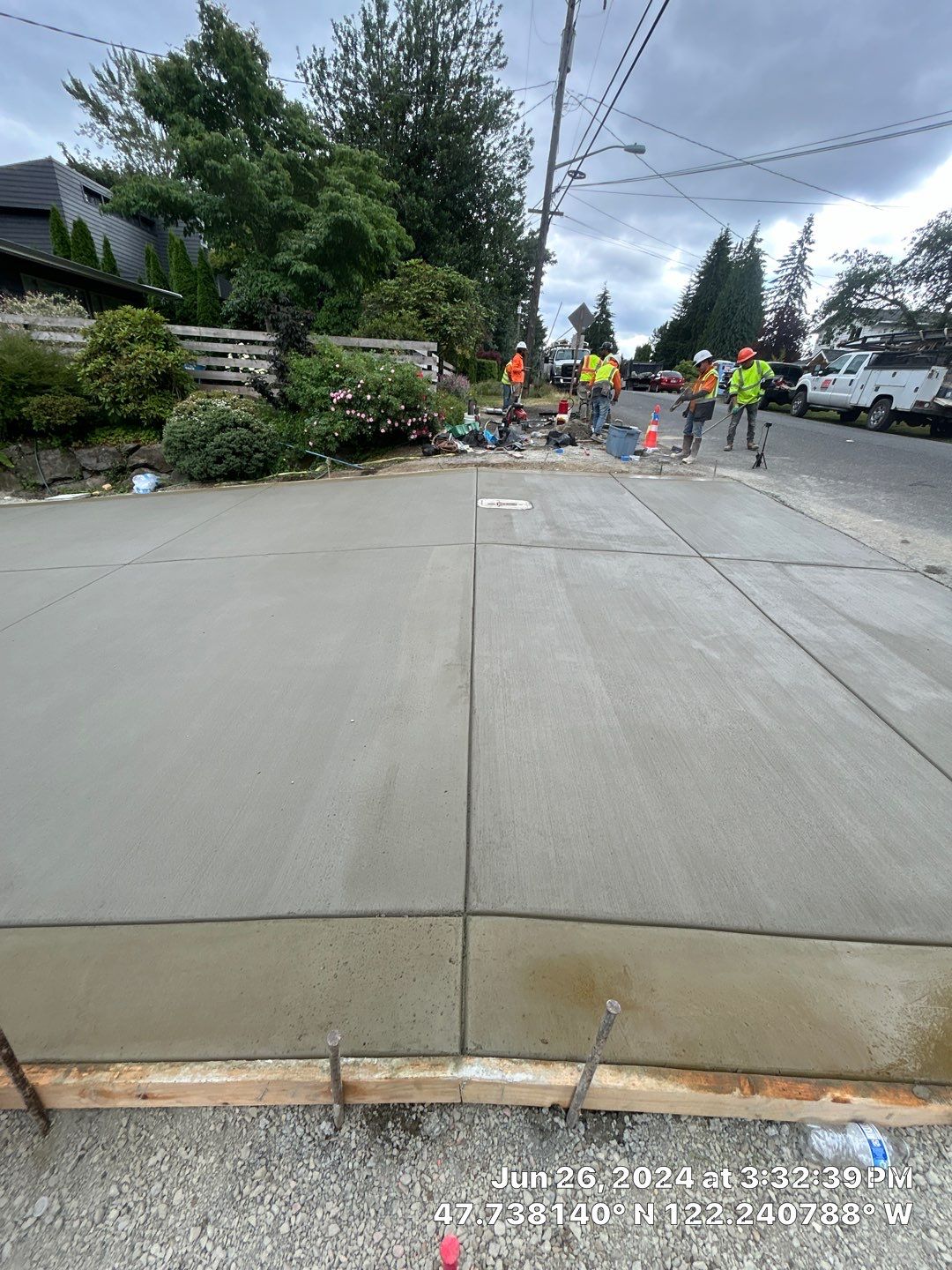 Nathan | Concrete Driveway & Walkway by Jireh Asphalt & Concrete Inc 