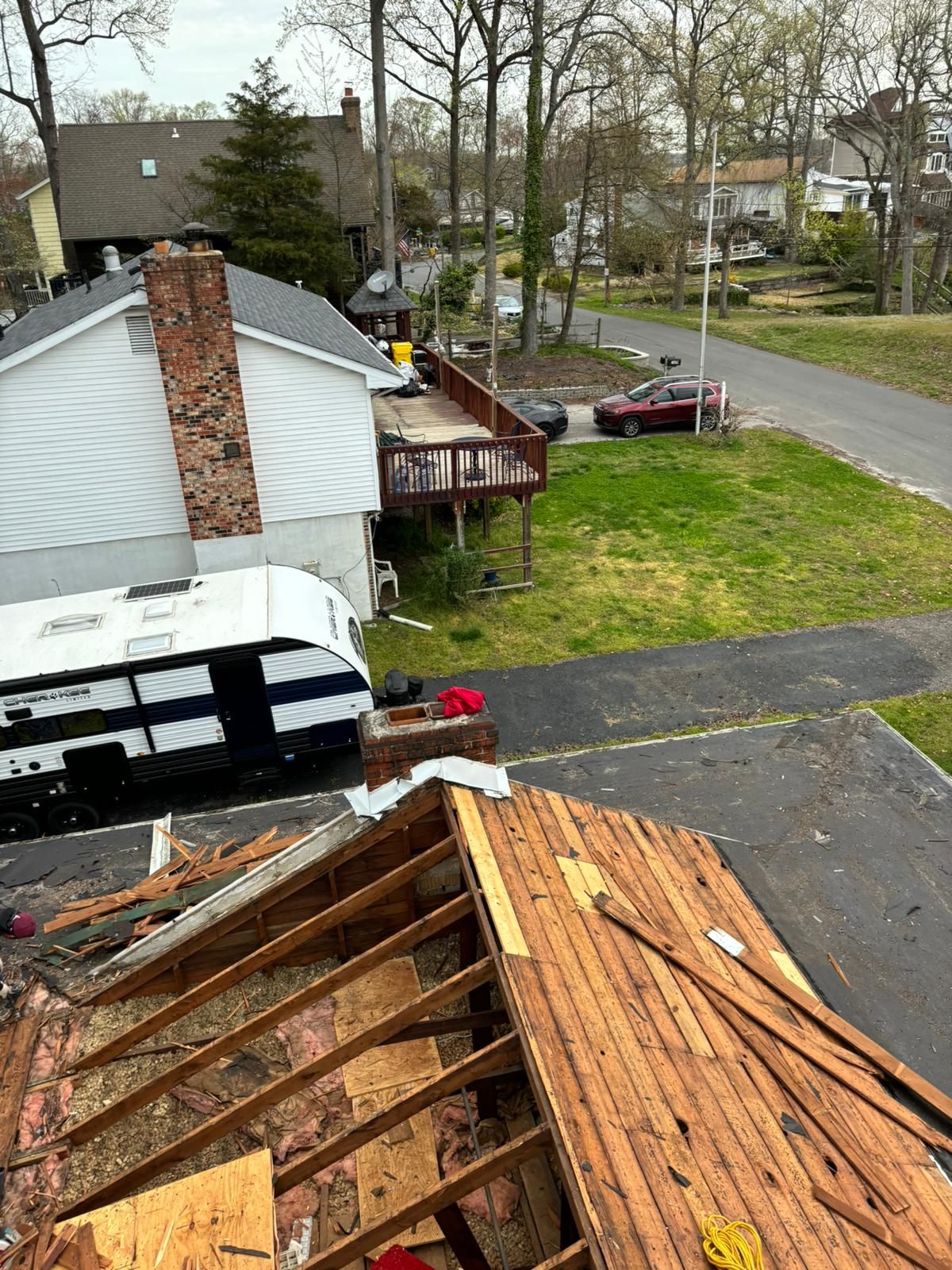 Roof Installation using GAF Timberline HDZ by ExteriorPros