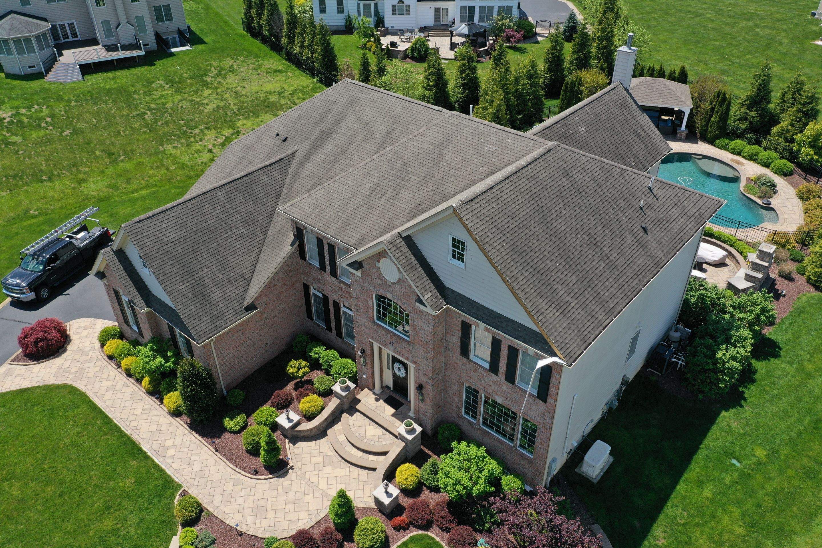 Residential Roofing Installation using GAF Timberline Charcoal by All Site Roofing
