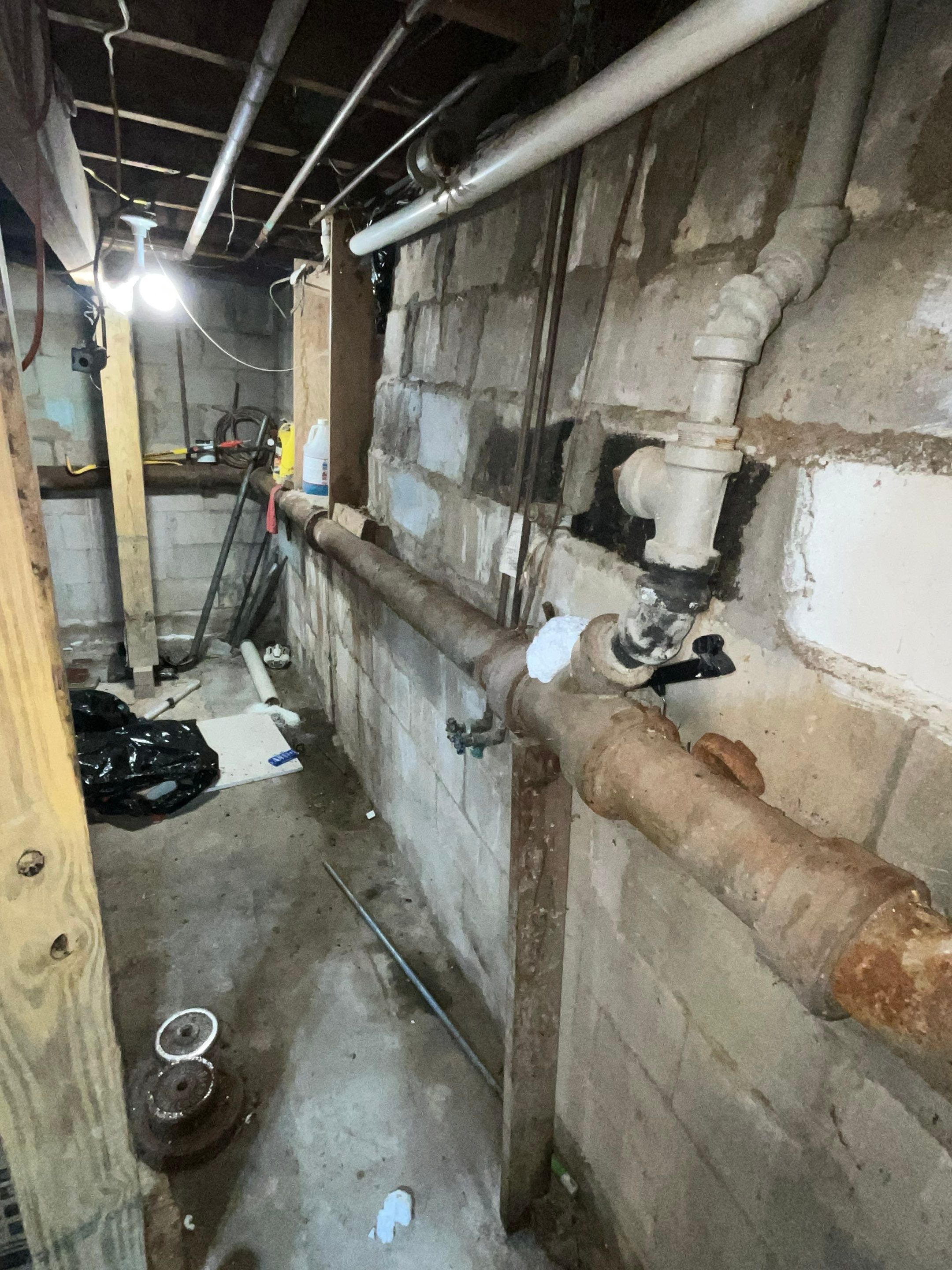 Hofman Ave. Elmont, NY by A.M. Shield Waterproofing, Corp.