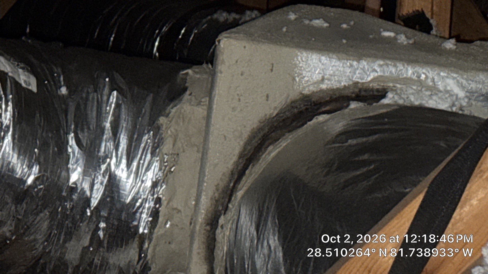 Attic Duct & Dryer Exhaust Inspection in Clermont by Hygienic Air, Inc