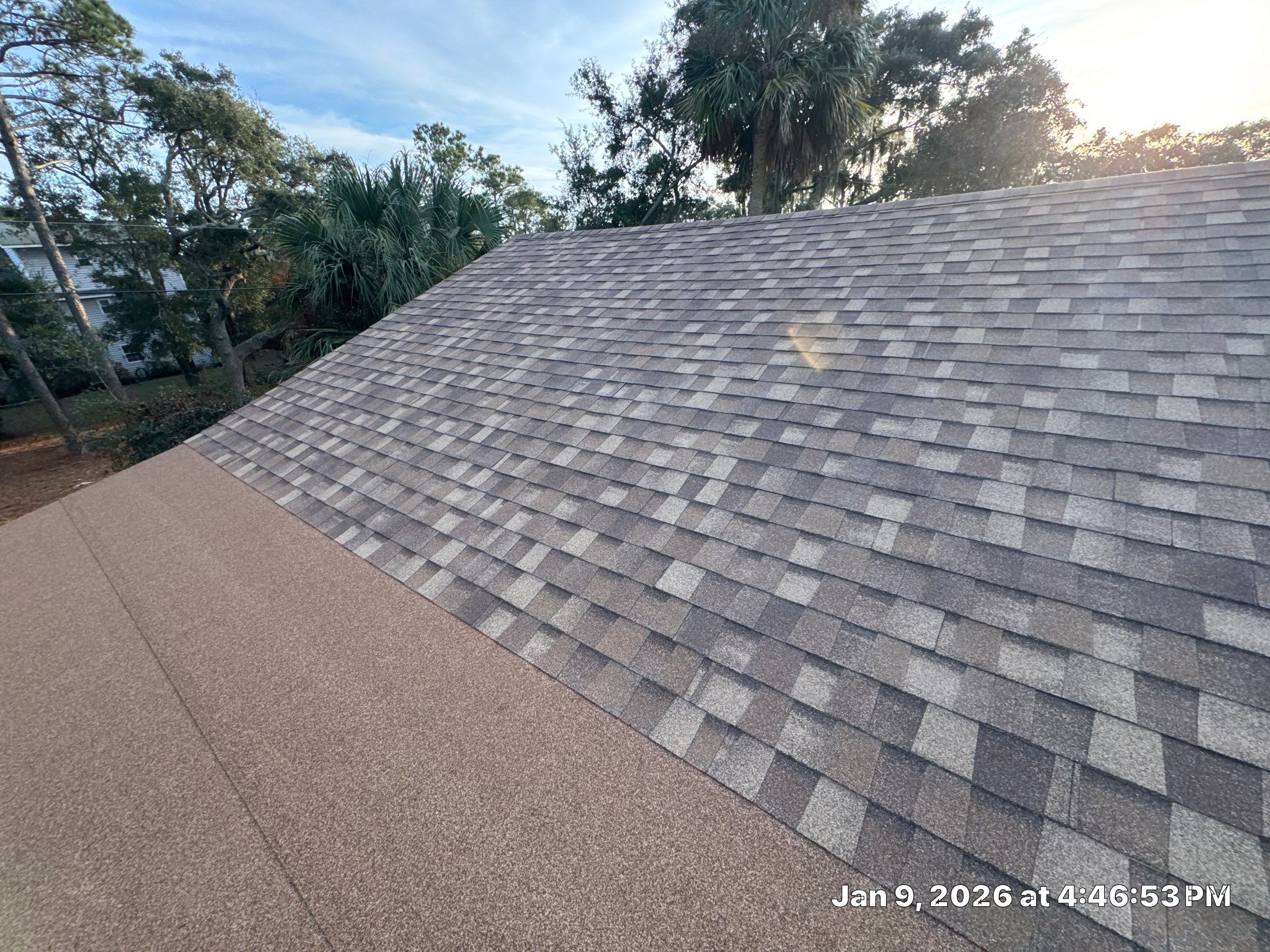 Tybee Island Atlas Pinnacle Pristine Morning Harvest Roof and redecking by Talya Roofing