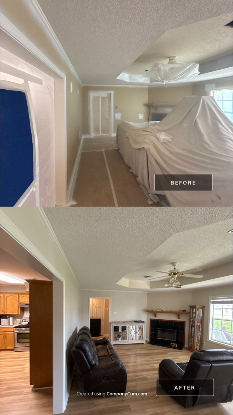 Whole House Repaint by Seamless Drywall & Painting, LLC.