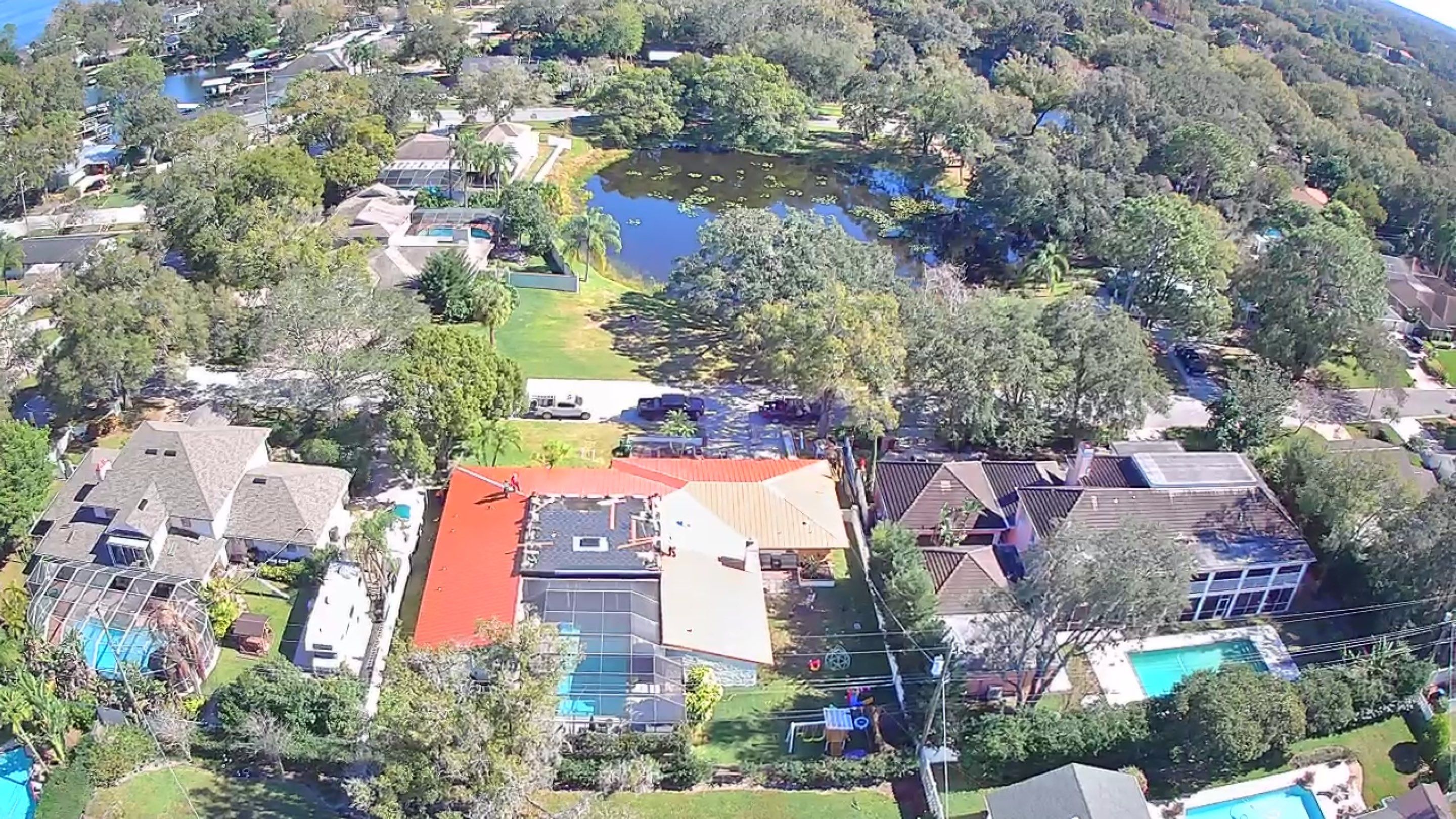 Residential Re-Roof using MS Metals, Copper Penny, Standing Seam. by First Due Roofing
