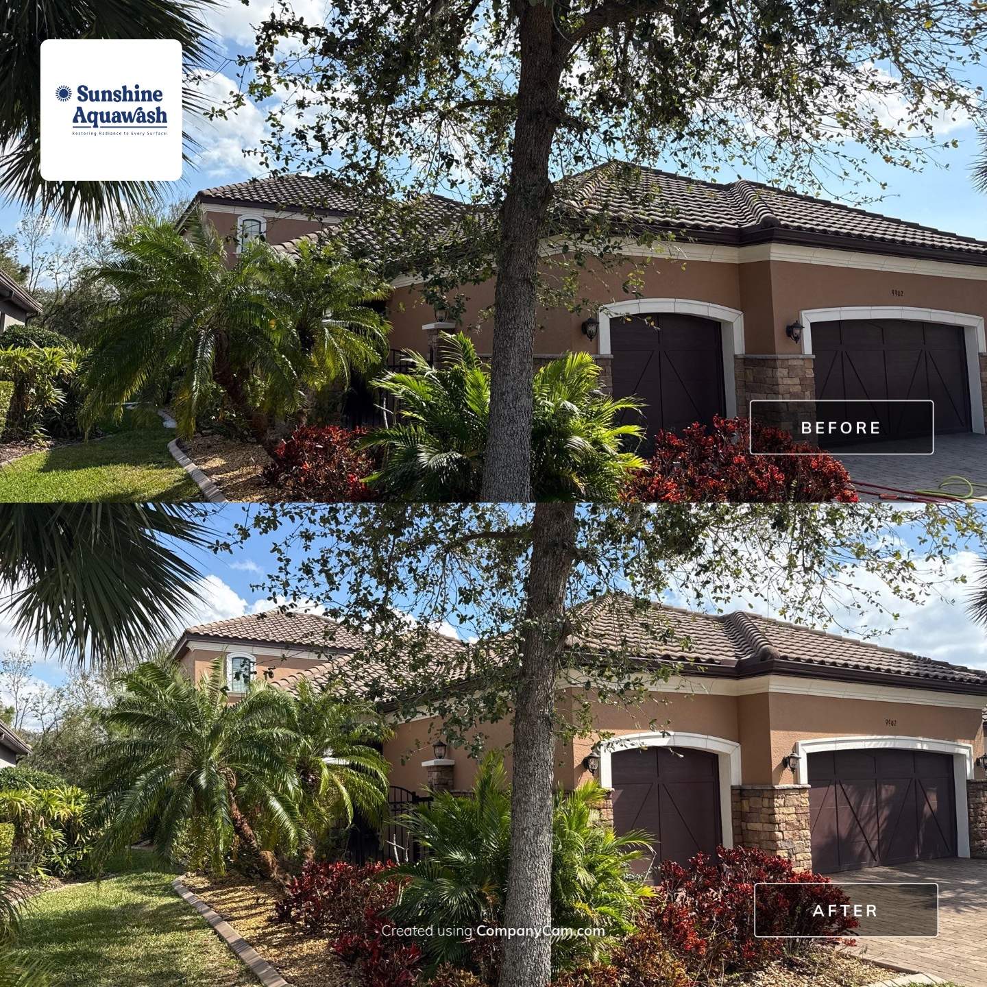 Tile Roof & Pool Deck Cleaning in Artisan Lakes Esplanade, Palmetto, FL – Sunshine AquaWash by Sunshine AquaWash