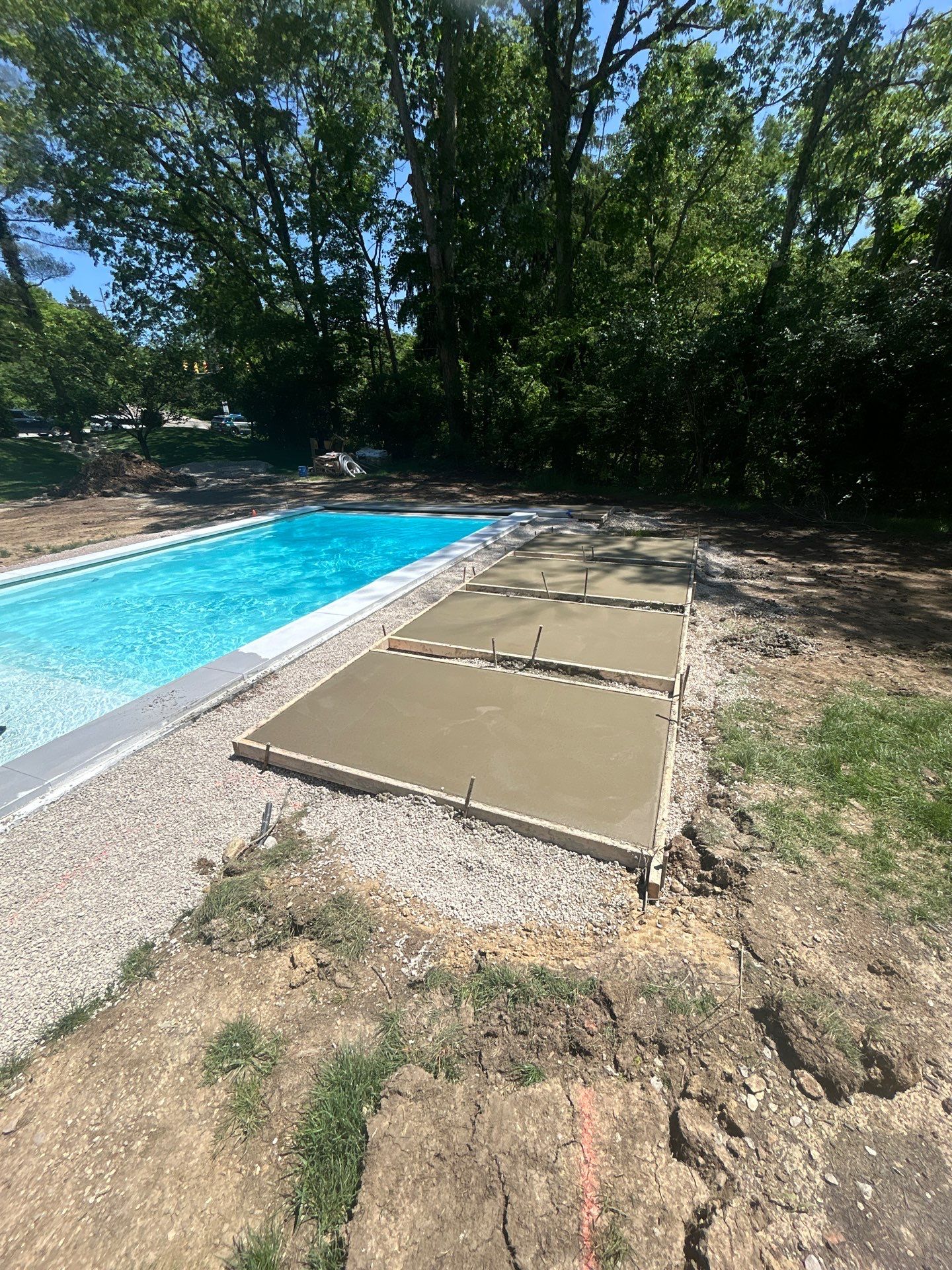 High-End Residential Turf Surrounding Pool in Powell by Southwest Greens Midwest