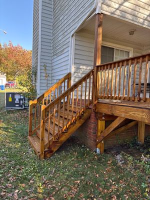Wood Deck using Wood Sealant