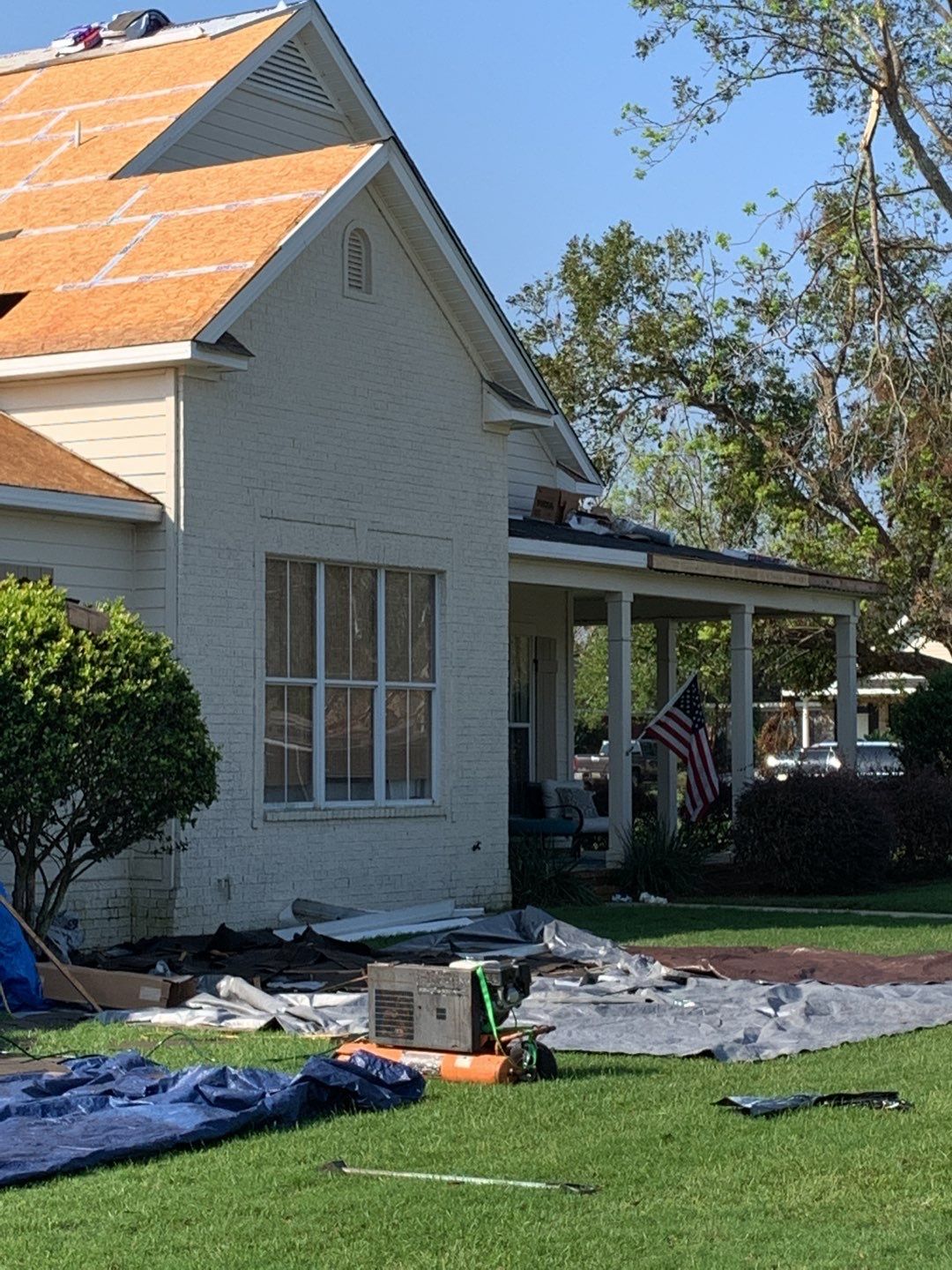 Residential Roofing Installation using Roof Replacement by American Roofing & Construction LLC