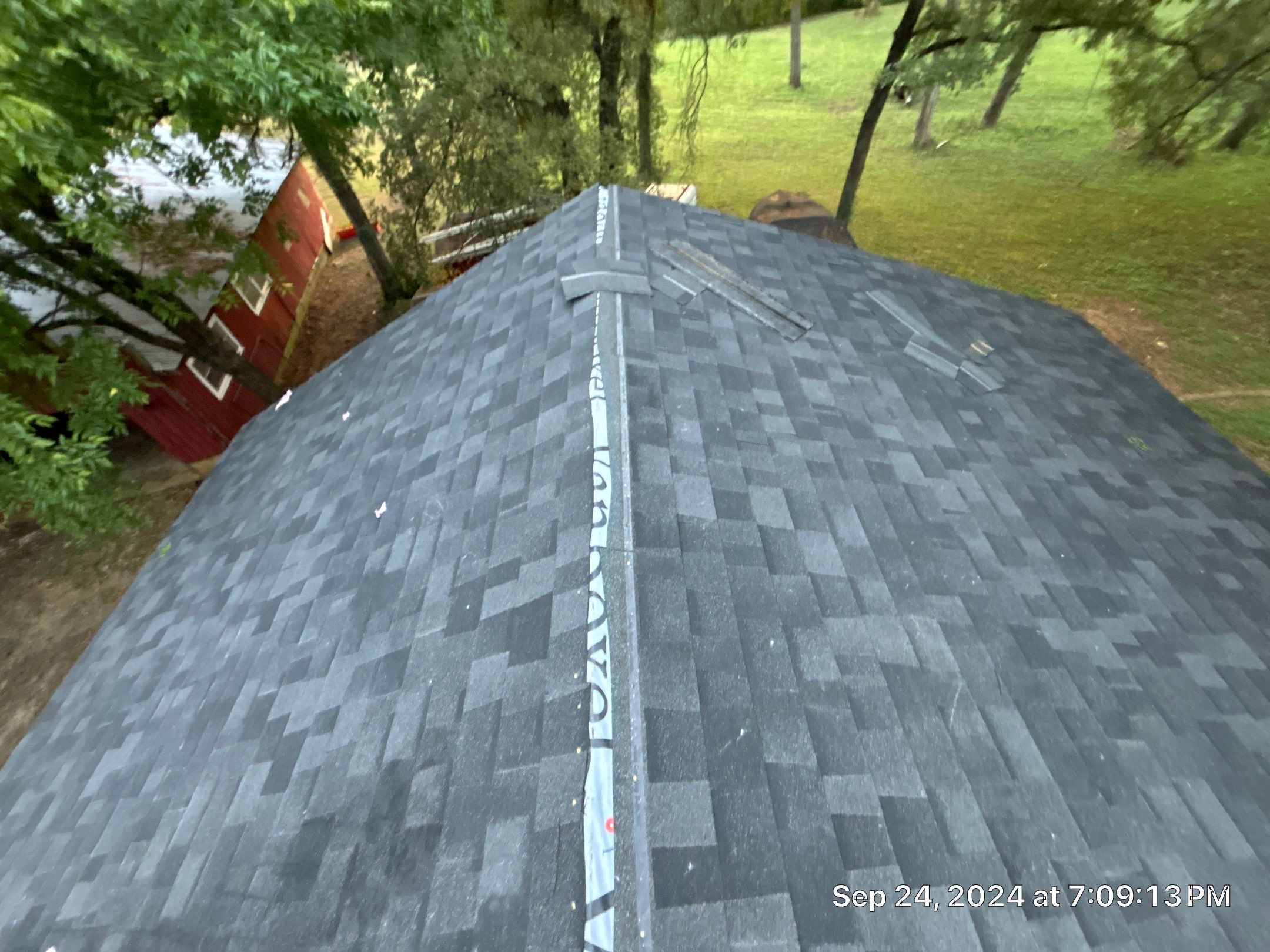 Reroof After Hail Storm by Berry Good Roofing 