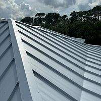 24ga 1.5" Mechanical Seam Mill Finish by Total Roofing System The Metal Roof Experts