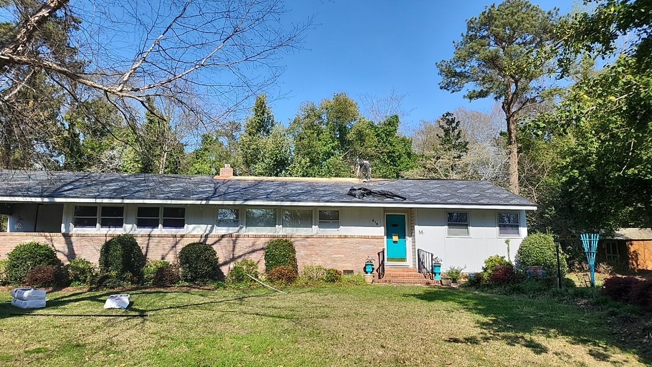 Residential Roofing Installation using Owens Corning Duration-Harbor Blue  by Indigo State Roofing