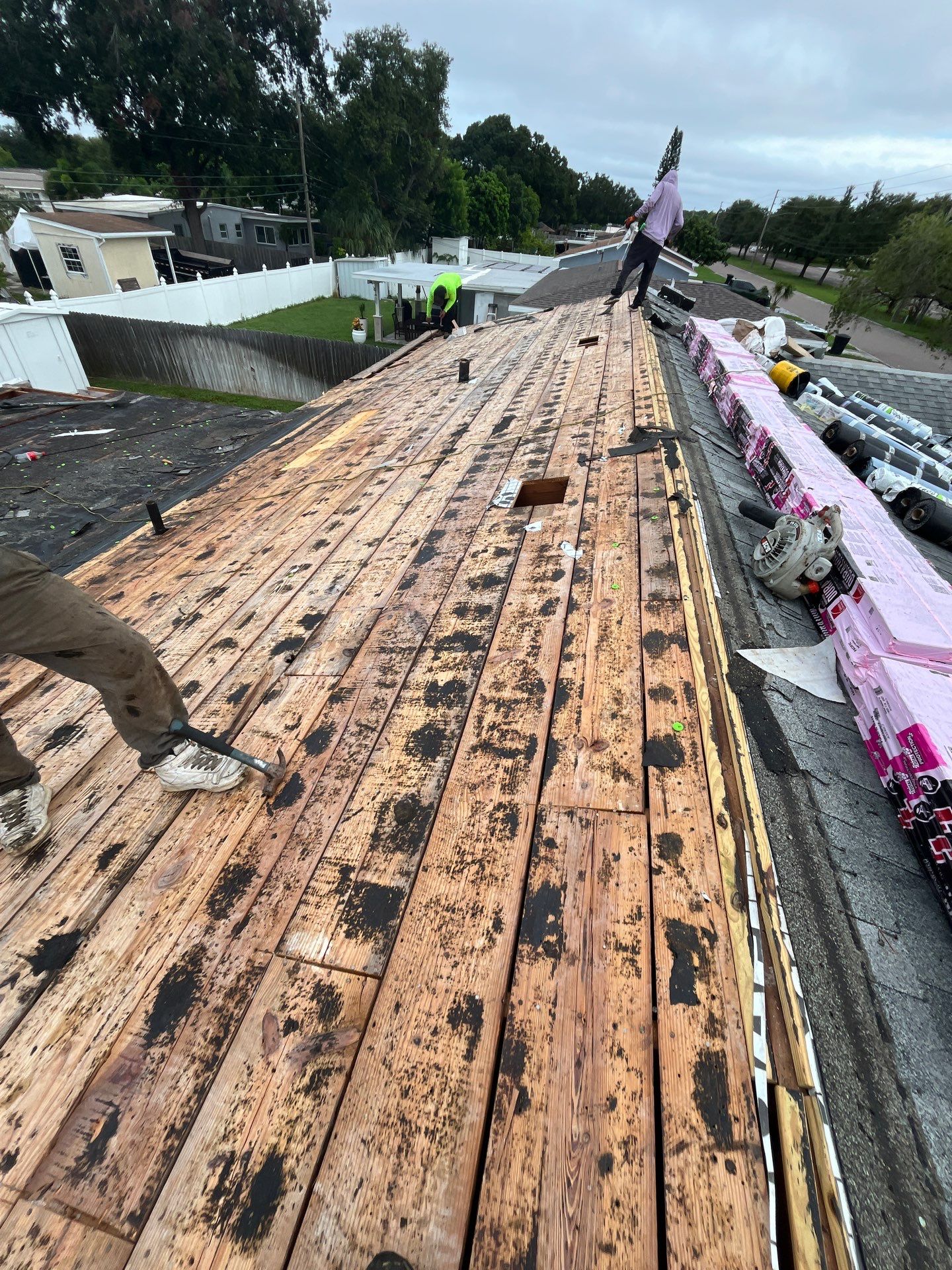 Project in St. Petersburg 33702 by Mitchell Roofing Company LLC
