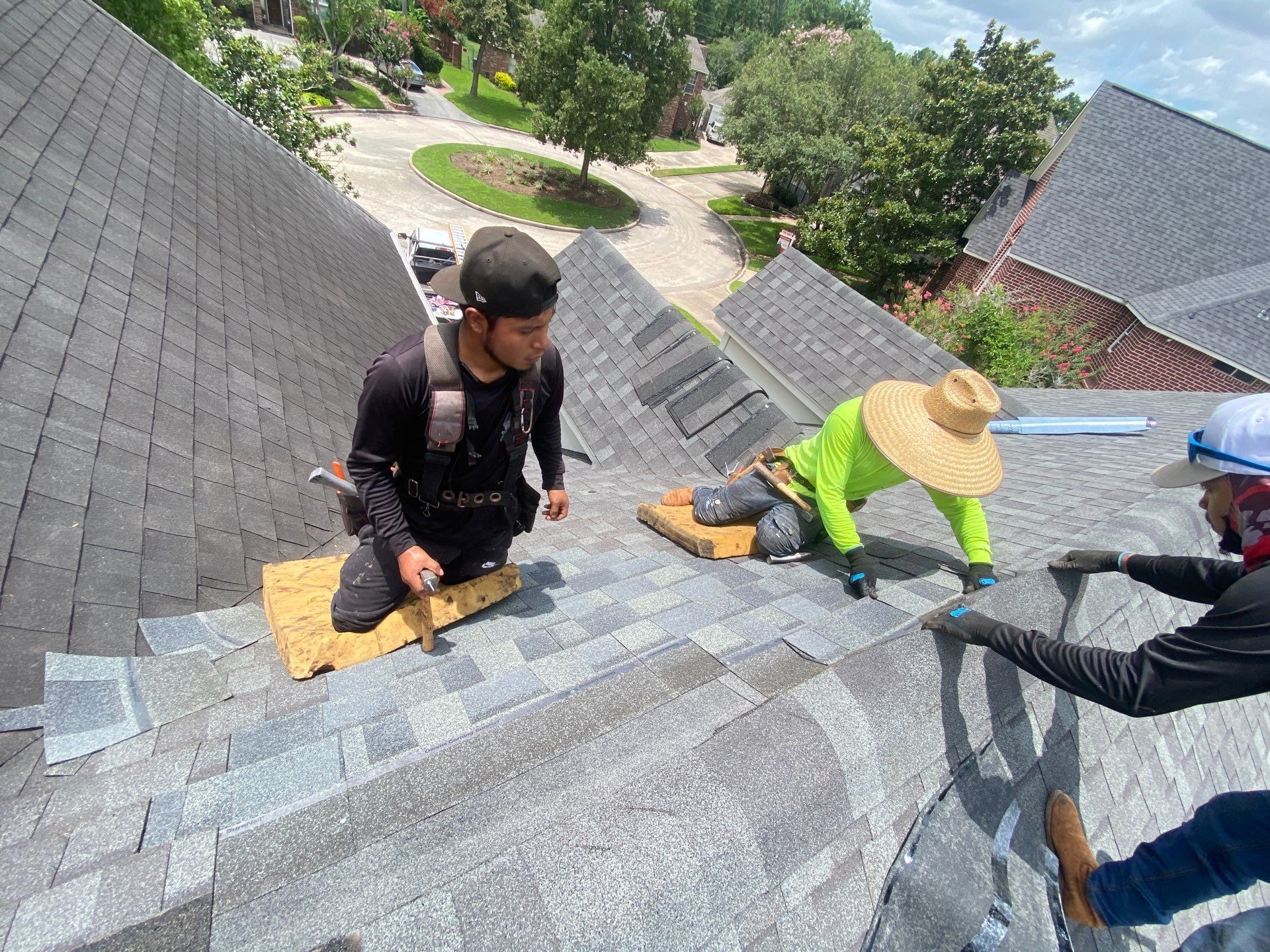 Residential Roofing Repair using Owen's Corning Duration (Lifetime) Shingles by Roof Repair Company