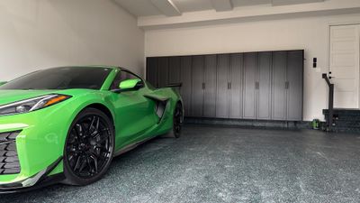 Olathe Garage Renovation With Custom Cabinets