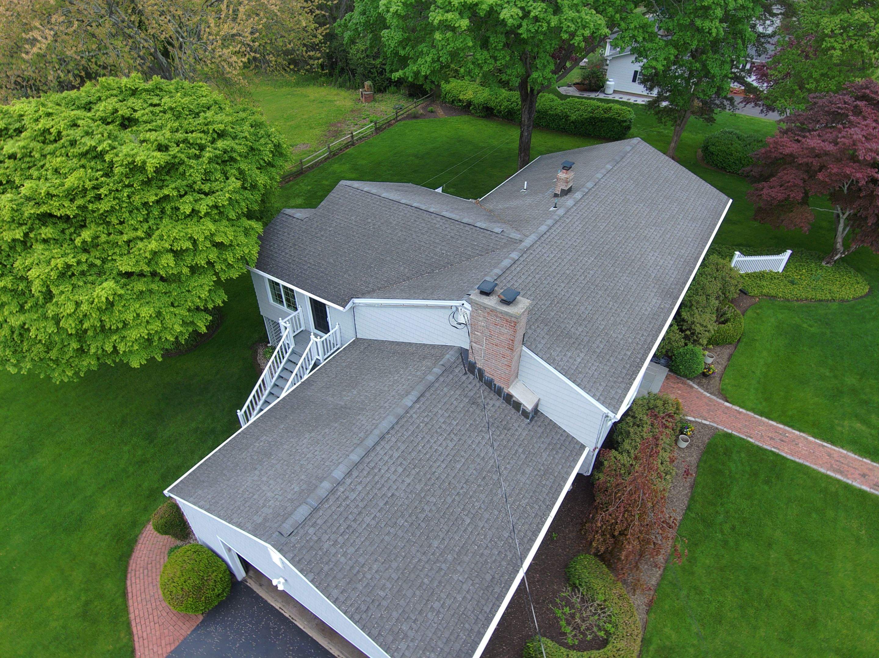 Residential Roof Replacement and Shingle Installation in North Haven by A Plus Exterior