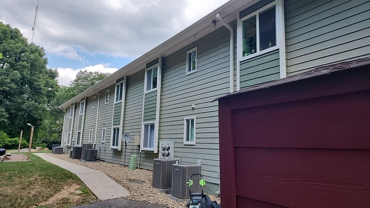 Apartment wash using cleaner by Power Wash Masters LLC