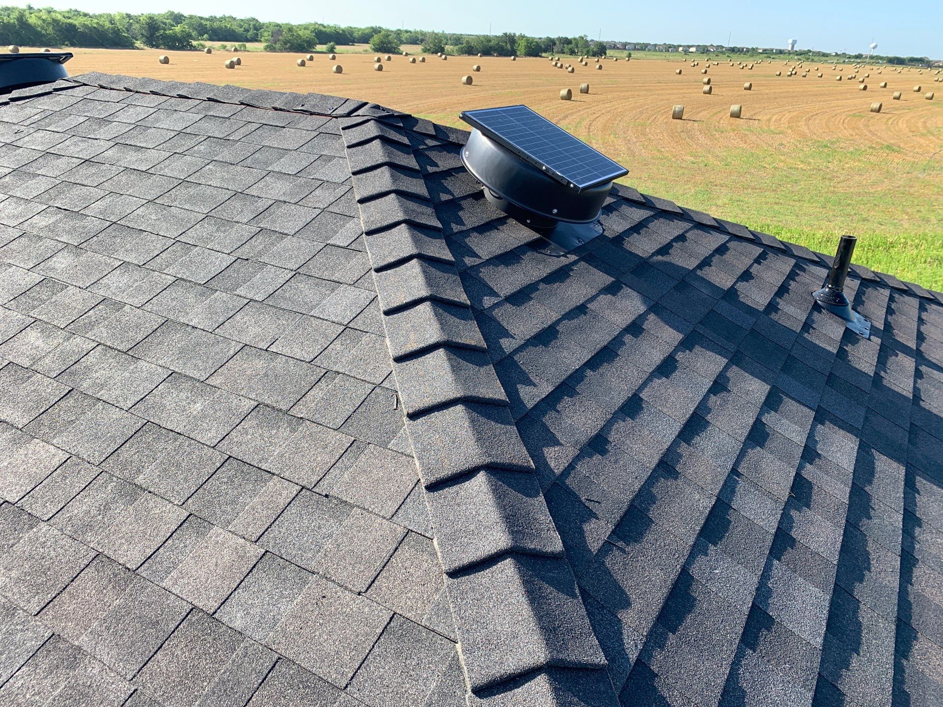 Full Roof Replacement and Hail Damage Restoration in Manor by Caliber Restoration LLC