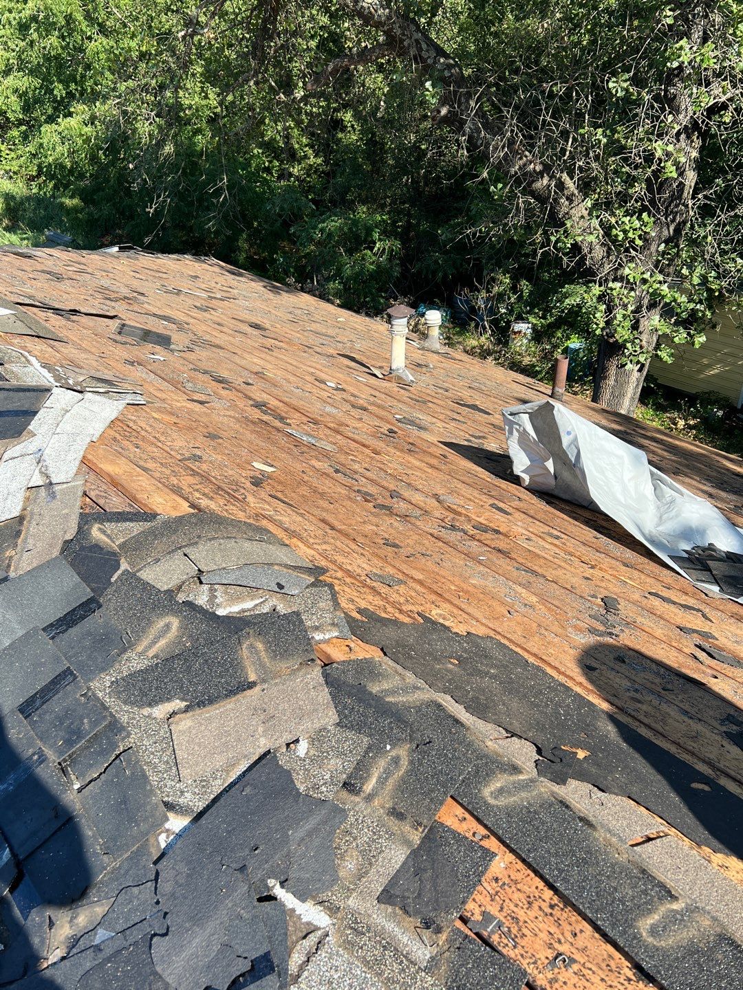 Residential Roofing Installation using GAF Natural Shadow  by A & H Roofing and Contracting