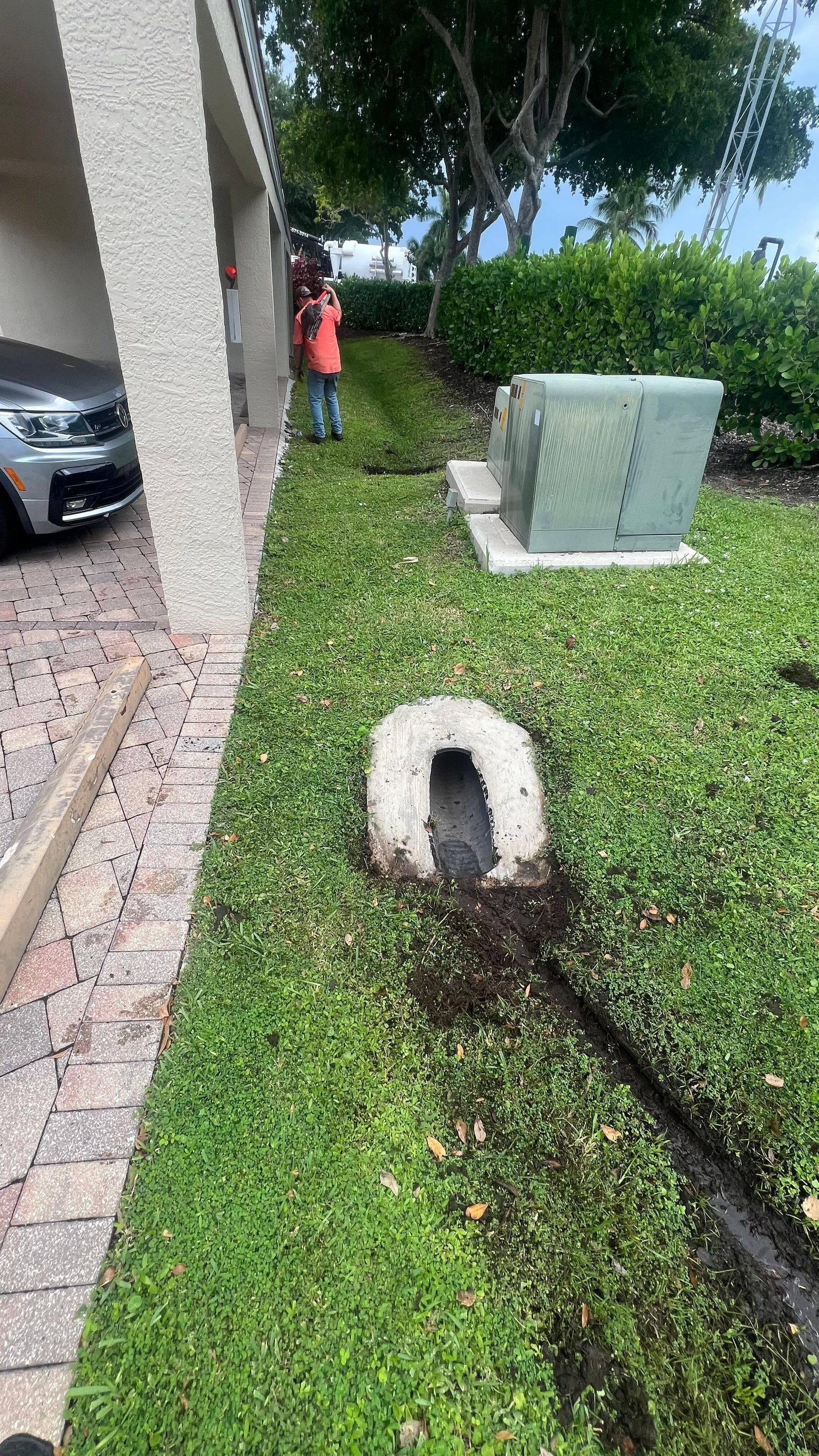 Naples Community Culvert Cleaning by APS Power & Water