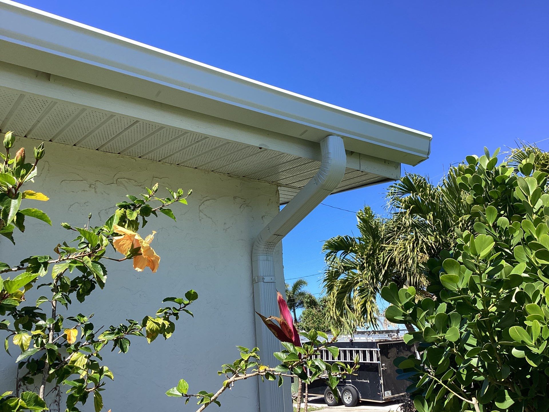 Vinyl Soffit and Fascia Refresh in St James City FL by Gutter Professors