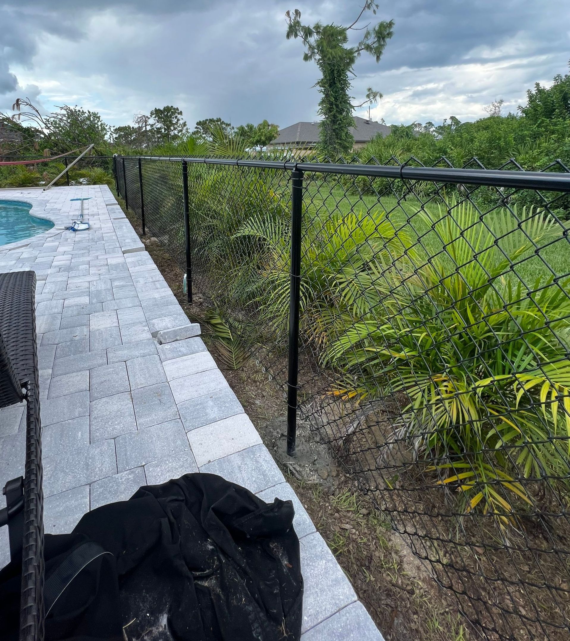 Chain-link Fence Installation using Chain-link Fence by Asap fence and gates, LLC