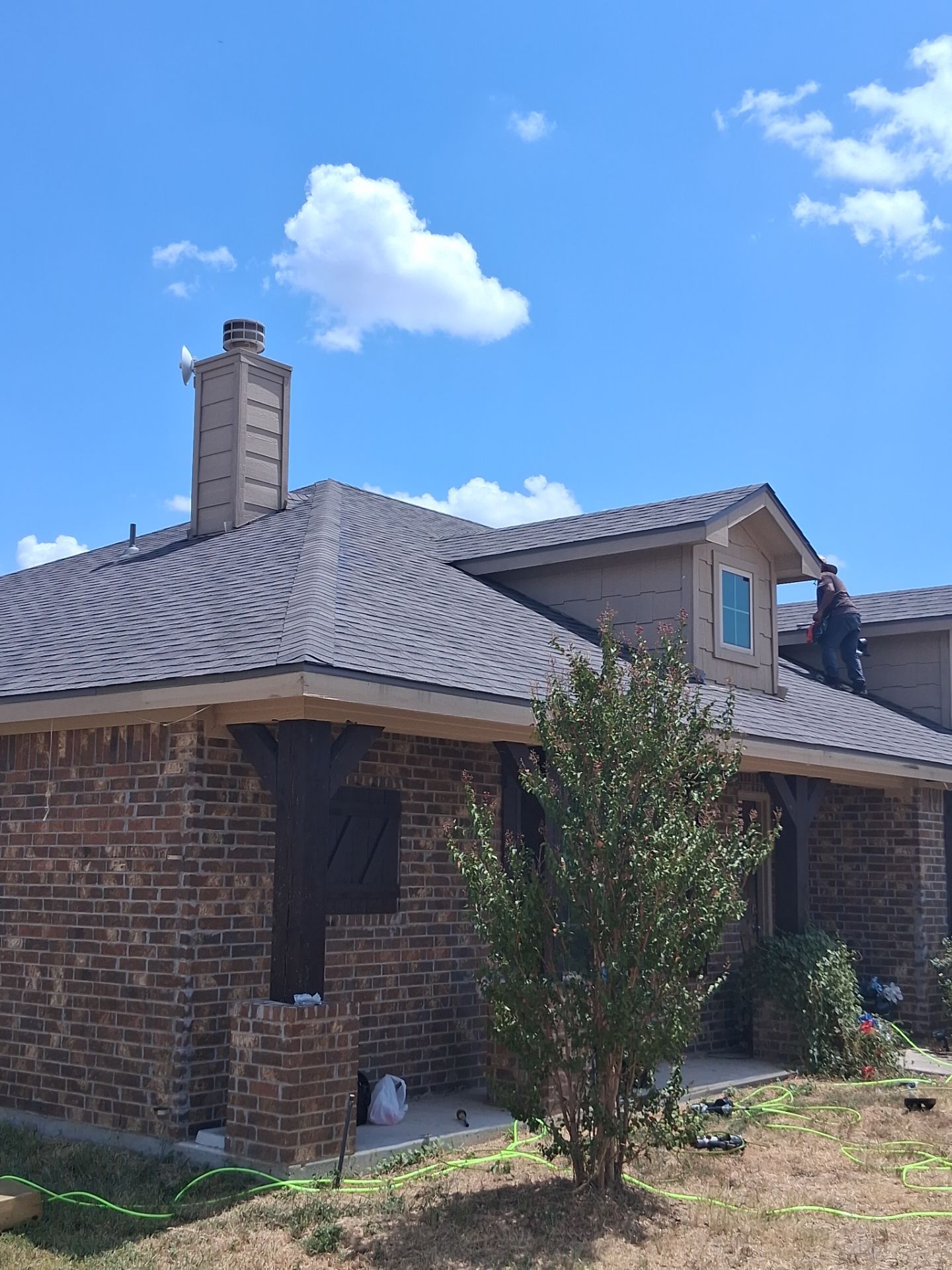 Residential Roof Replacement and Decking Repair in Springtown, Texas by Performance 1 Roofing