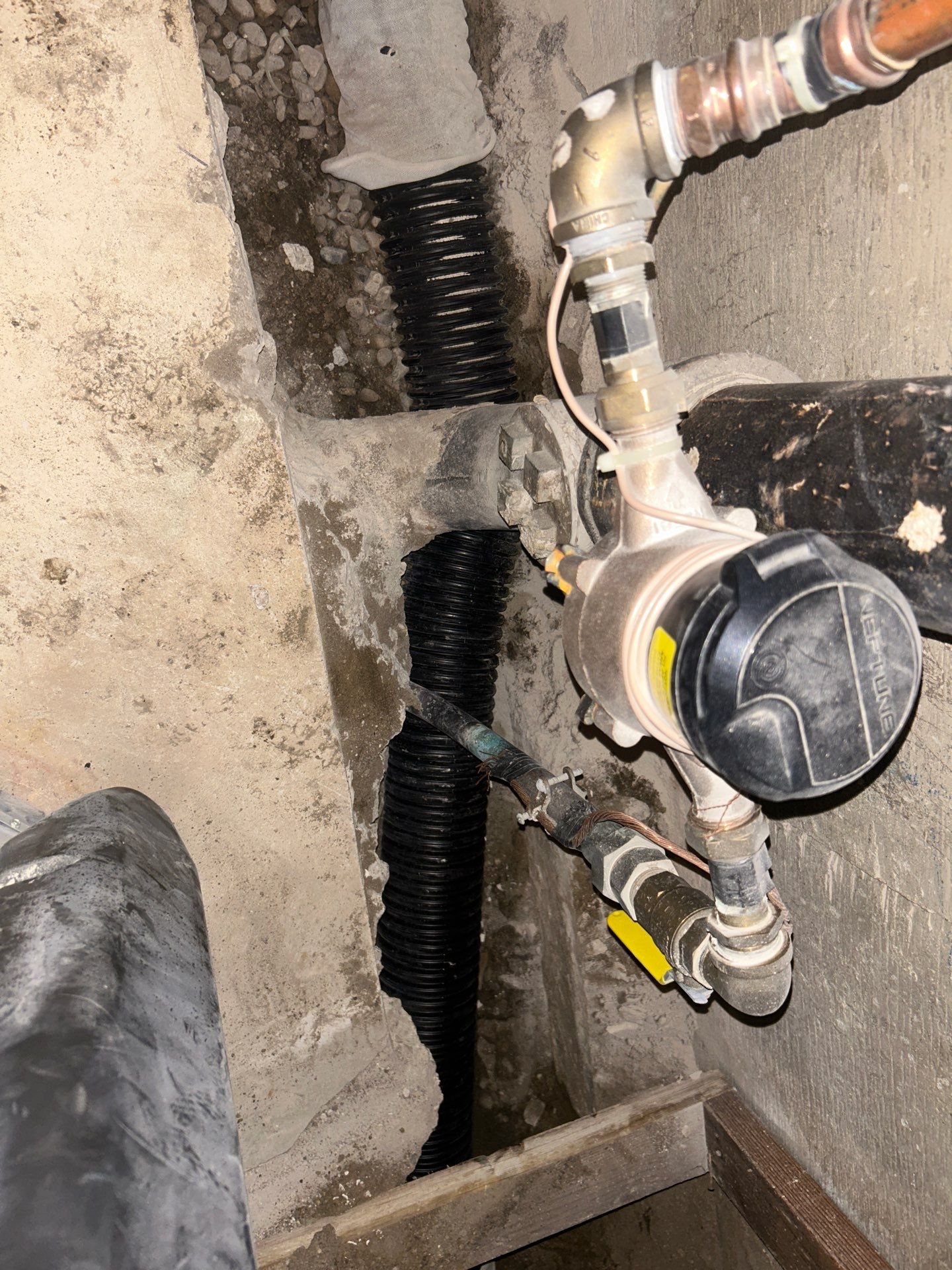 Drain tile for a General Contractor Partner by Waterproofing Northeast