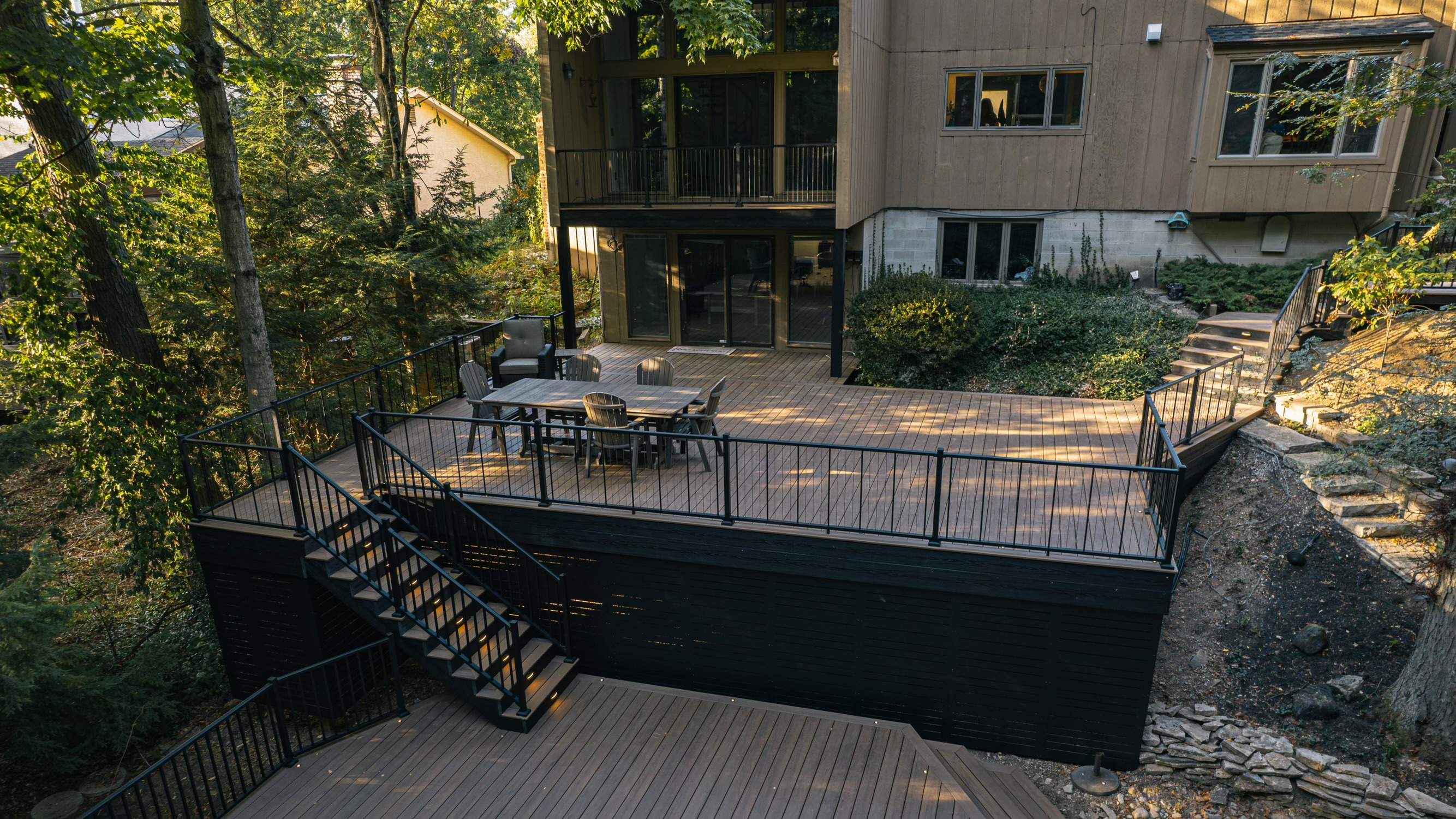 Multi-level Deck in Worthington by The Exterior Living Company LLC