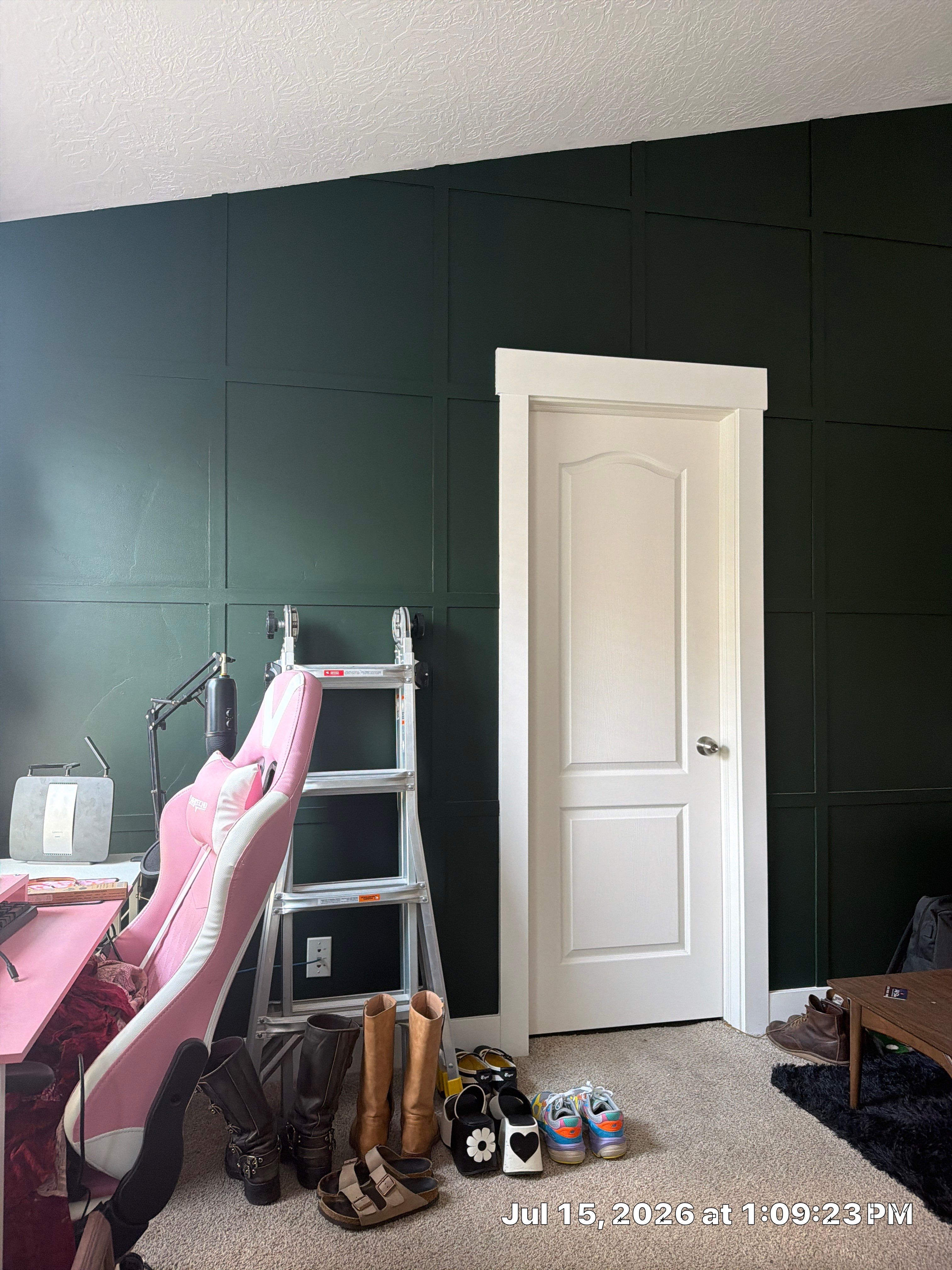 Custom Board and Batten Accent Wall in South Salt Lake by CompanyCam Sales Demo