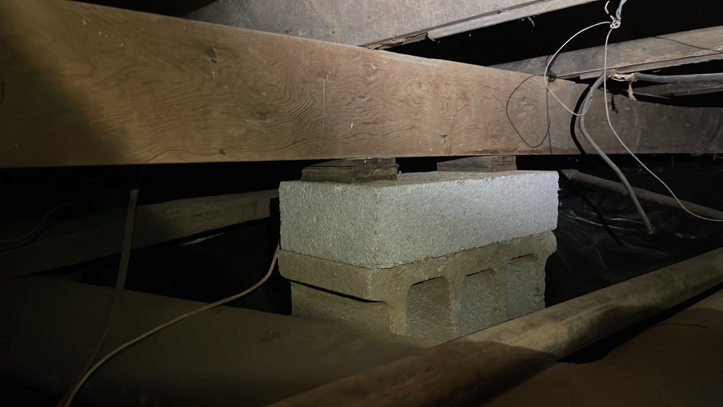 Crawl Space Structural Carpentry: Floor Joist, Beams, & Supports by Toledo Basement Repair 