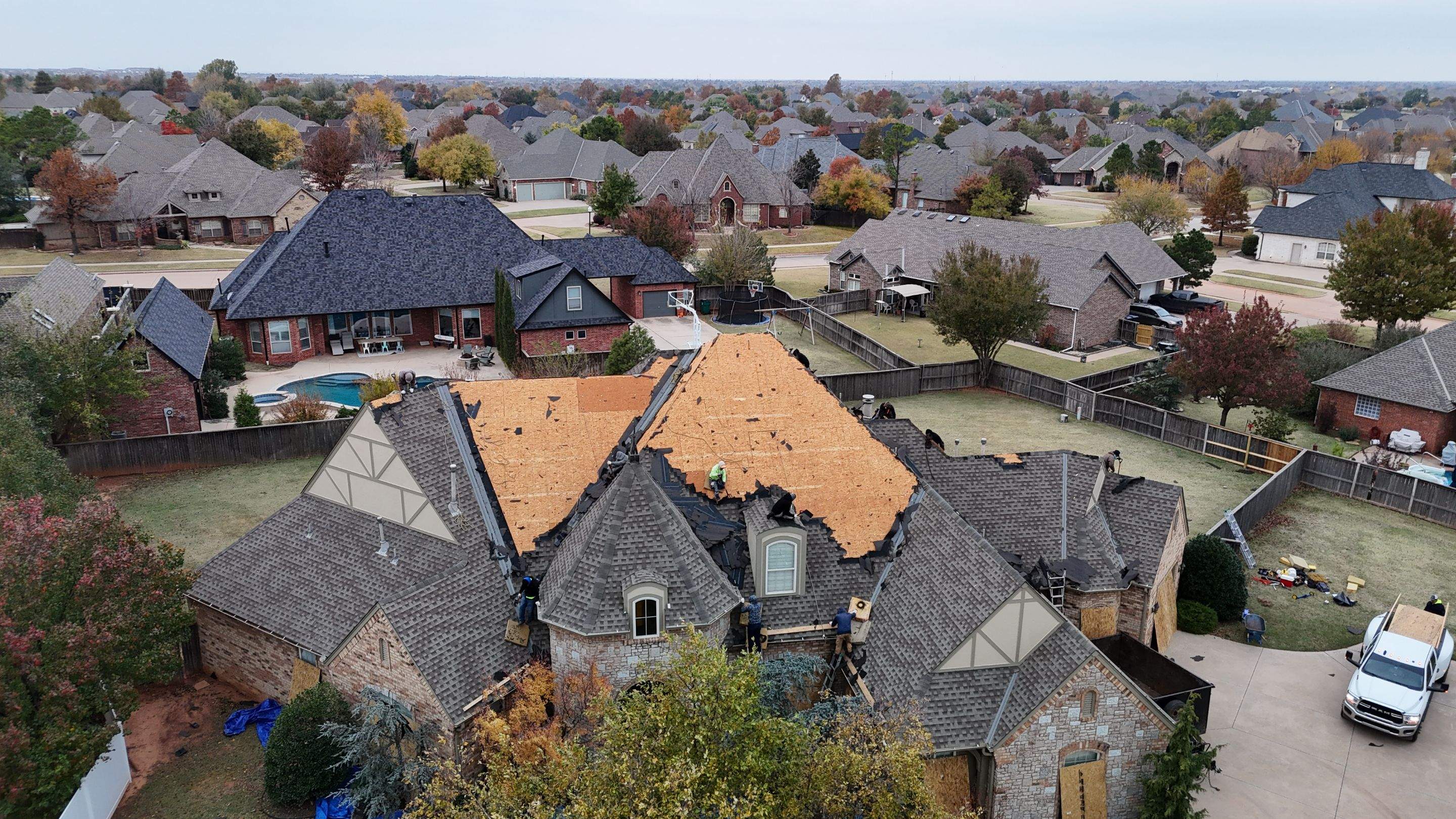 Roof Replacement in Edmond, OK by 5Coat Roofing & Construction