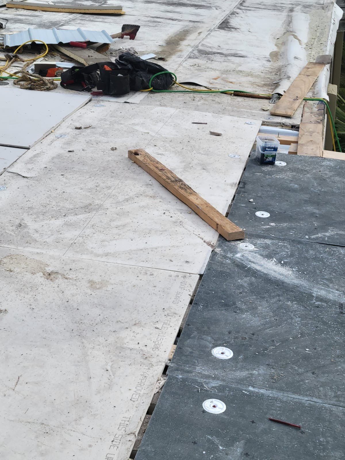 Emergency Repair on School from Storm Damage by Four Peaks Roofing