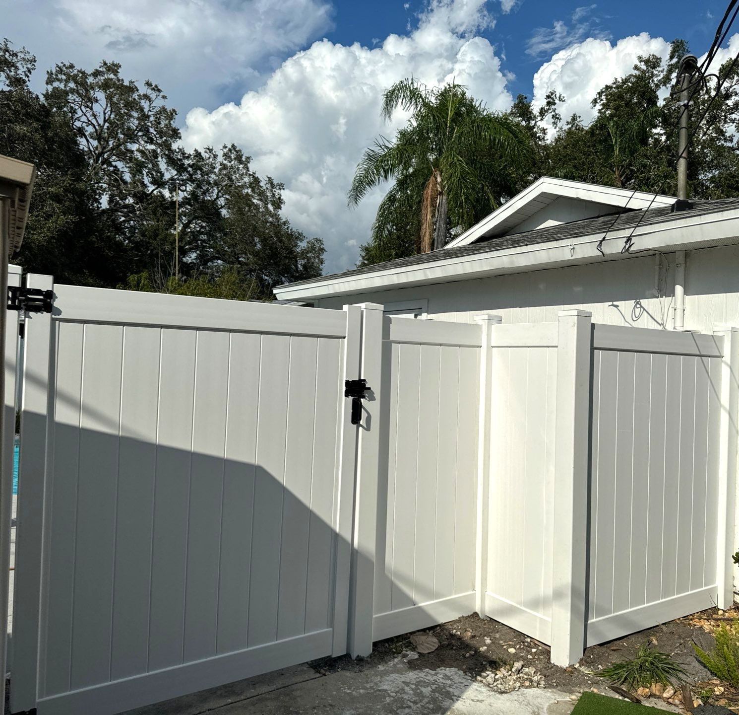 Vinyl Fence Installation using 6Ft White Vinyl Privacy Fence by Asap fence and gates, LLC