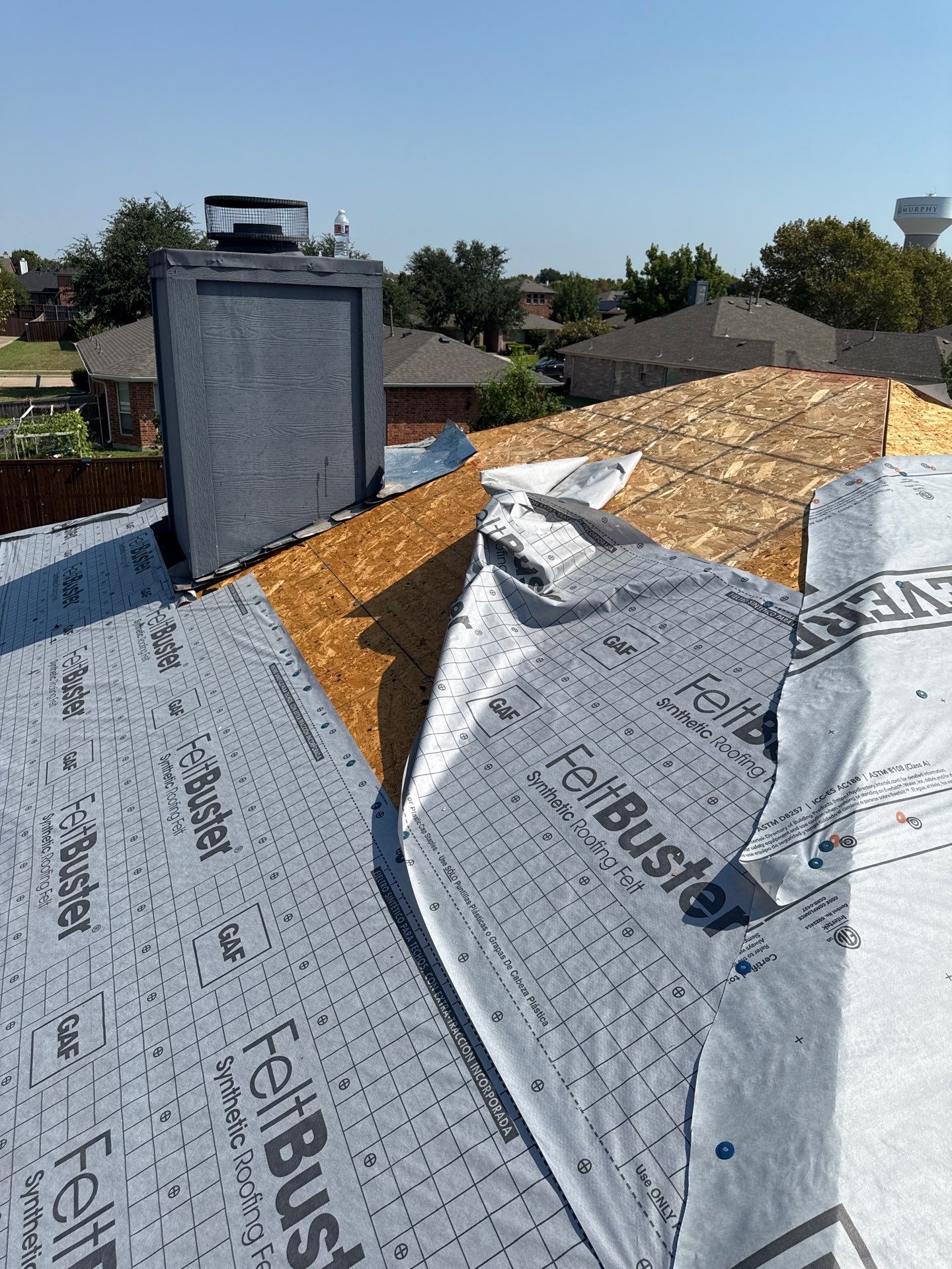 Project in Murphy by Zeus Exteriors